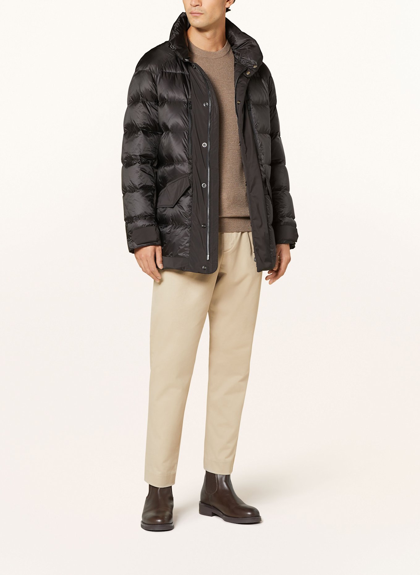 COLMAR Down jacket, Color: BLACK (Image 2)