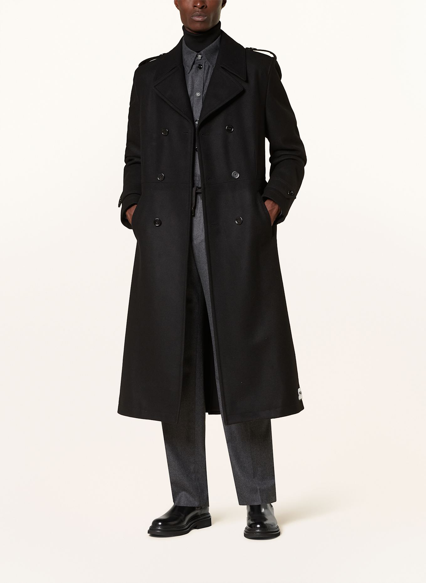 Dolce and gabbana wool coat