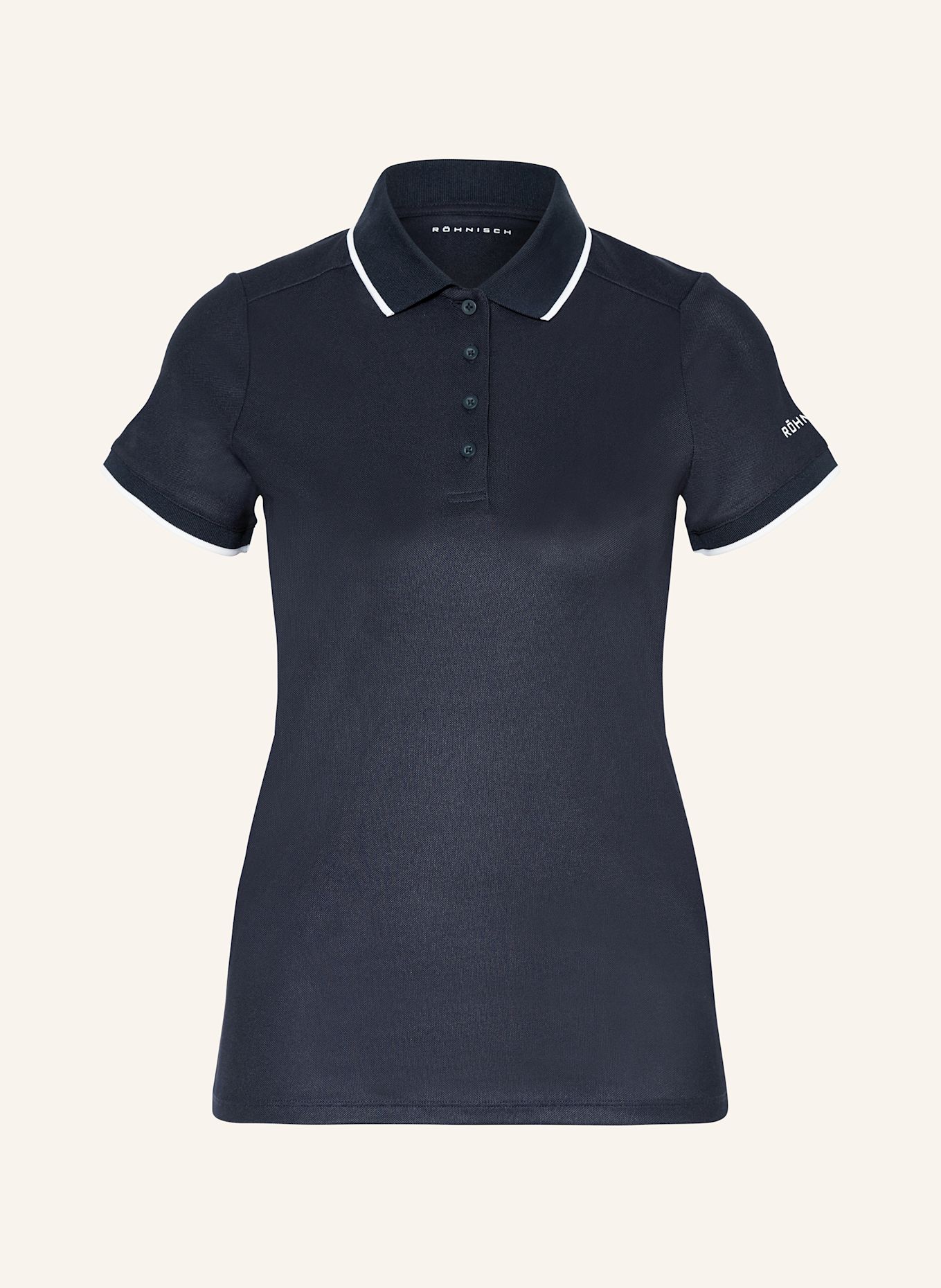 RÖHNISCH MIRIAM functional polo shirt: DARK BLUE
