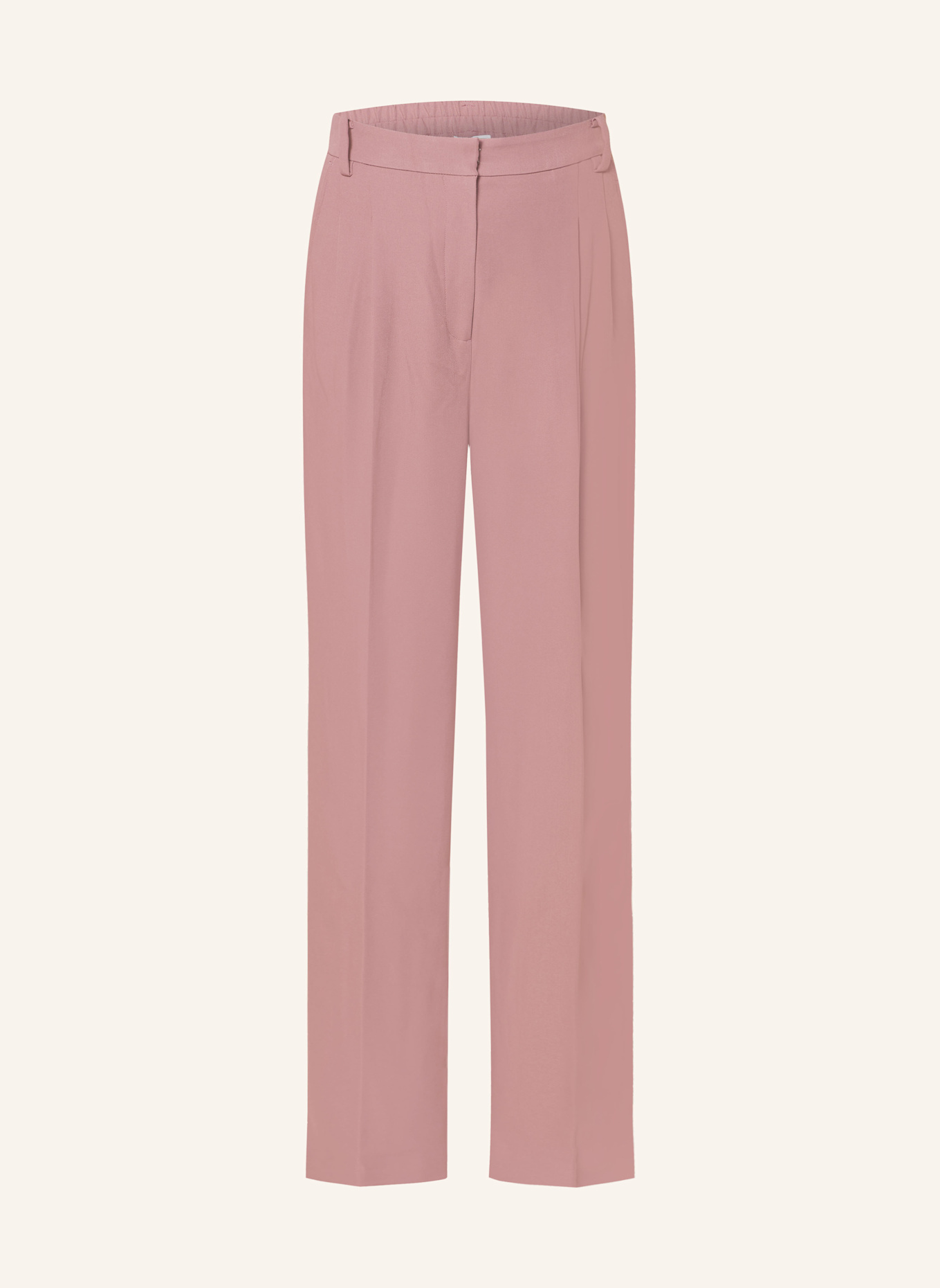 MRS & HUGS Wide leg trousers, Color: DUSKY PINK (Image 1)