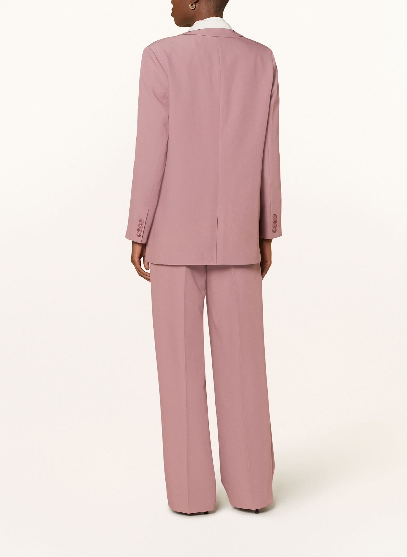 MRS & HUGS Wide leg trousers, Color: DUSKY PINK (Image 3)