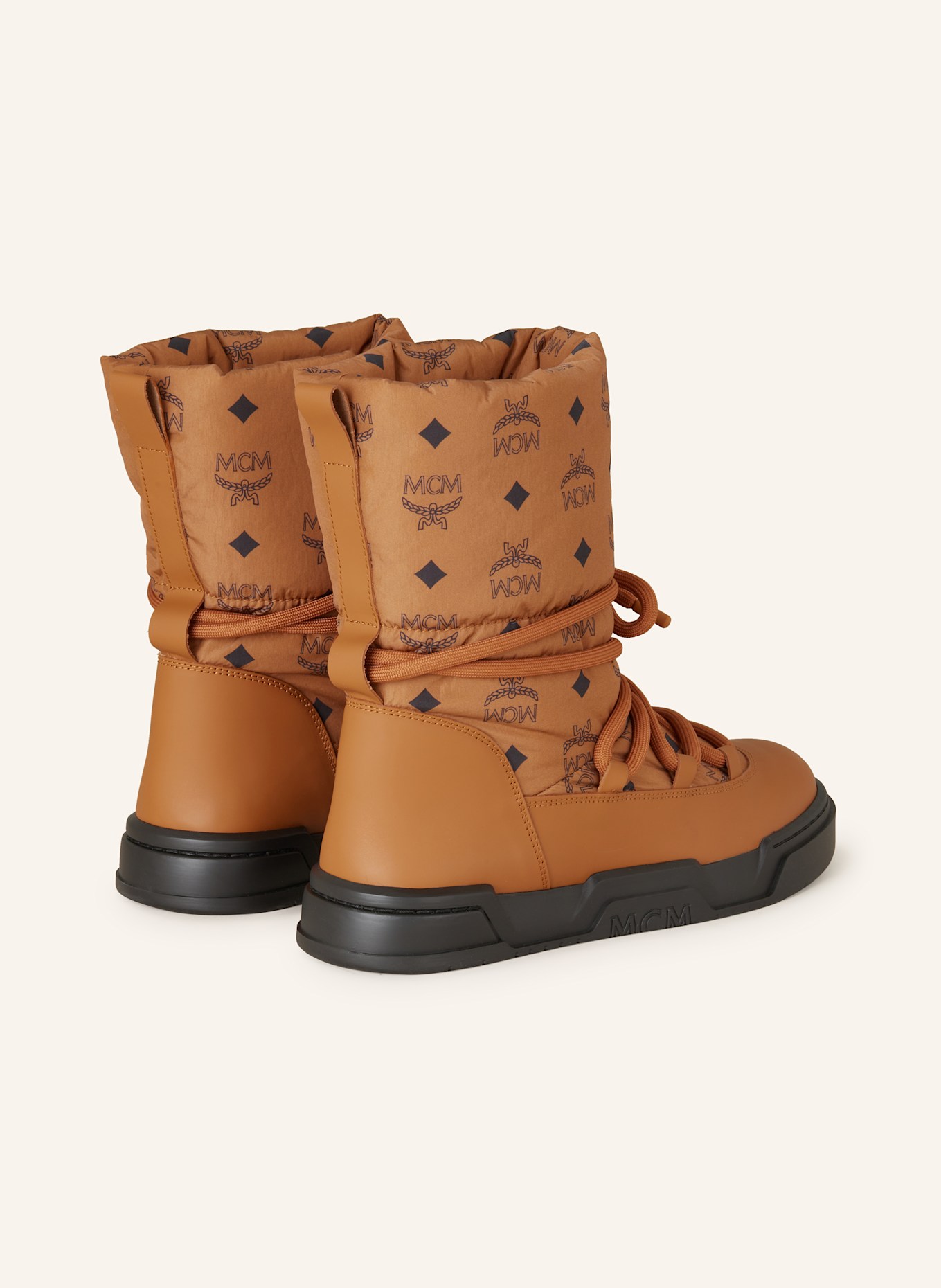 MCM Boots SKYWARD: COGNAC