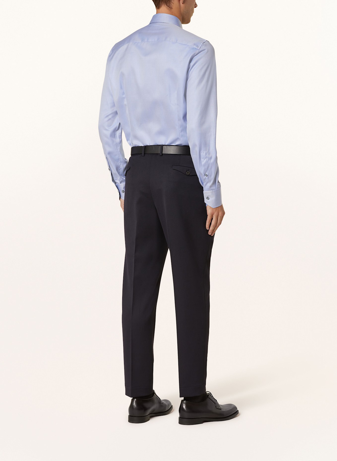 Stenströms Hemd Slimline Fit: HELLBLAU