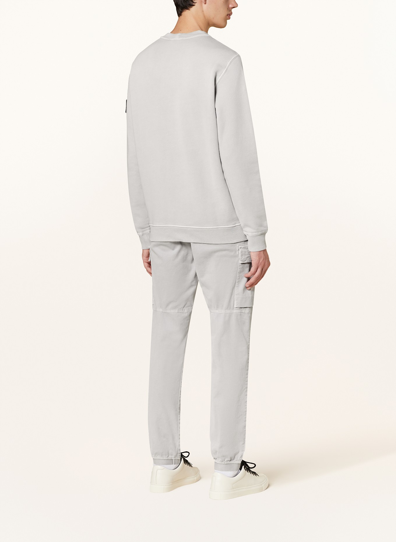 STONE ISLAND Sweatshirt: HELLGRAU