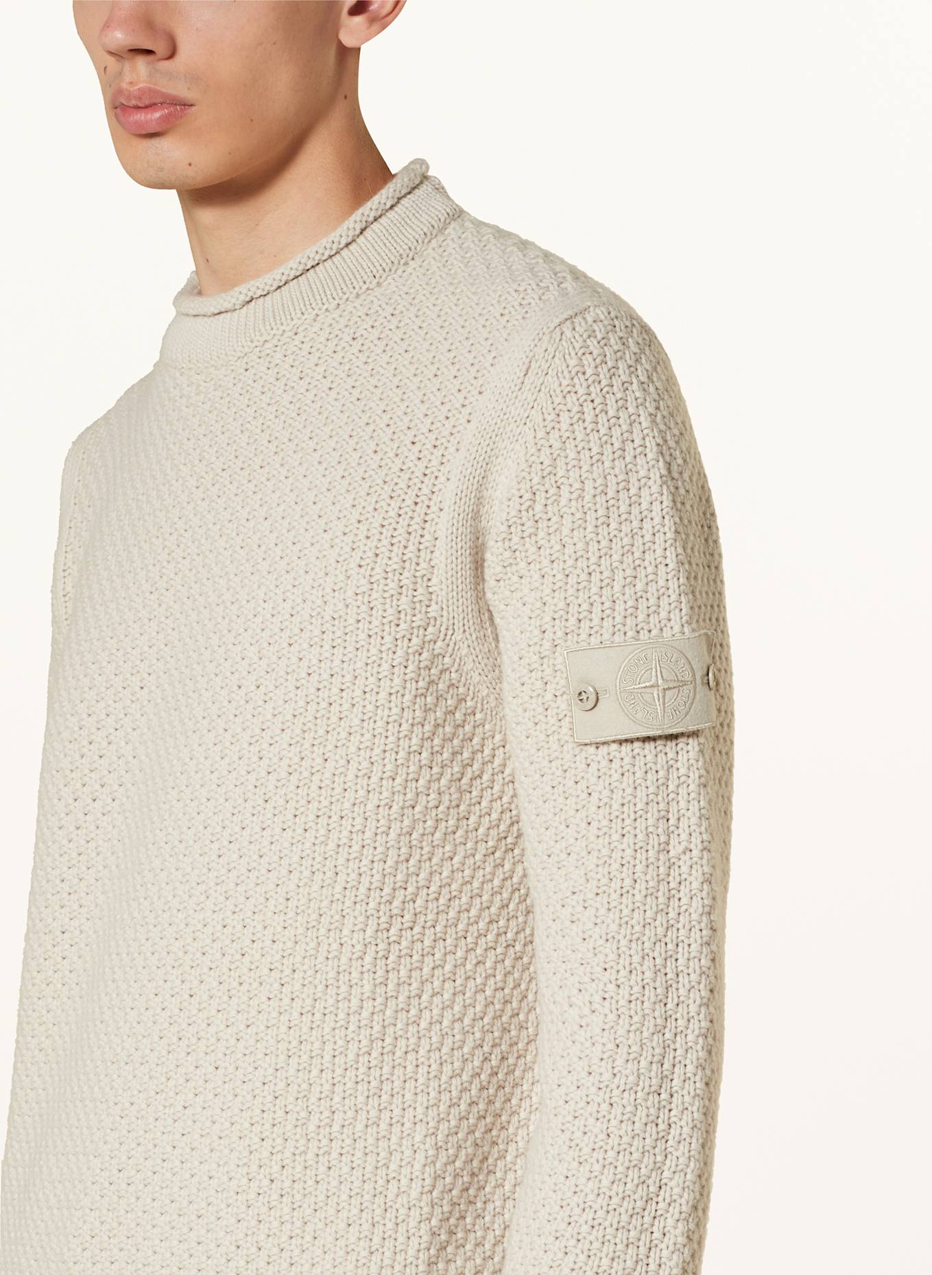 STONE ISLAND Pullover GHOST: BEIGE