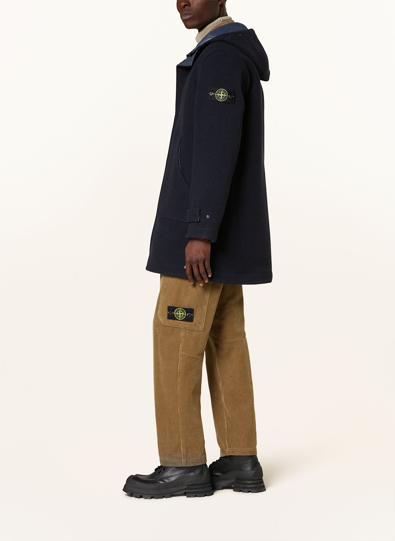 STONE ISLAND Mantel PANNO: DUNKELBLAU
