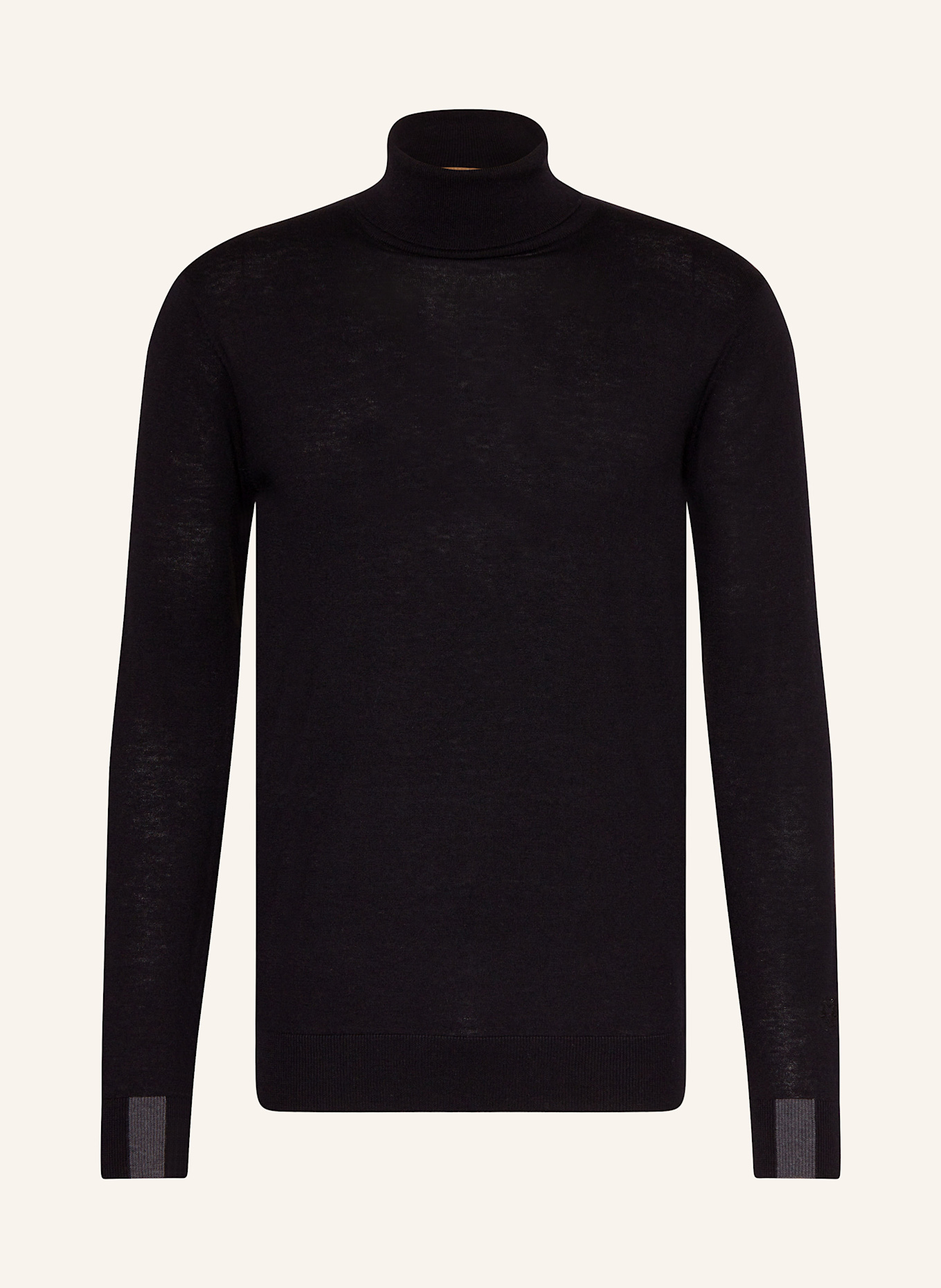 MOS MOSH Gallery Turtleneck sweater MMGADAM: BLACK