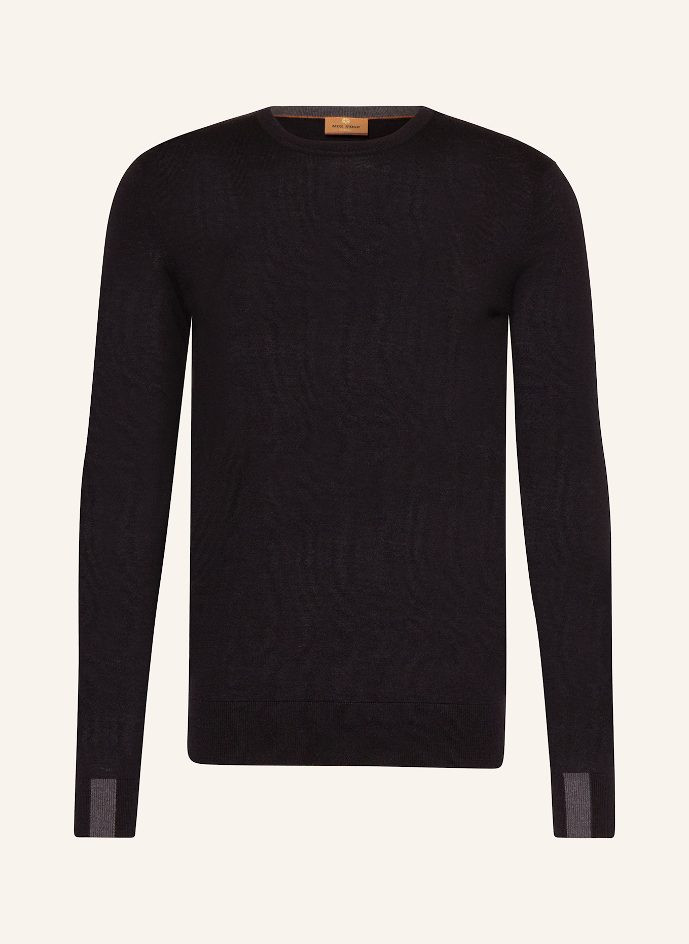 MOS MOSH Gallery Pullover MMGADAM: SCHWARZ