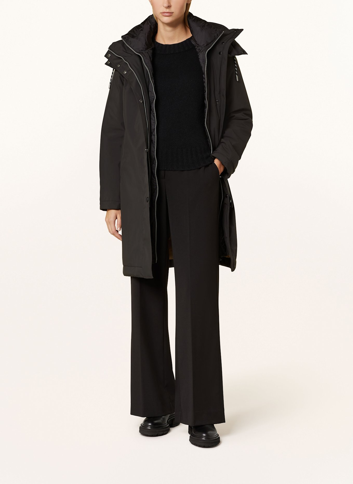 FUCHS SCHMITT parka: NOIR