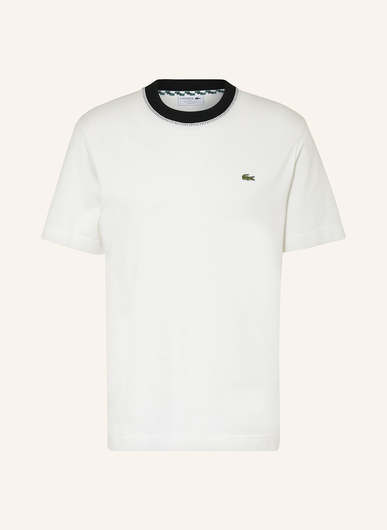 LACOSTE T-Shirt, Farbe: WEISS (Bild 1)