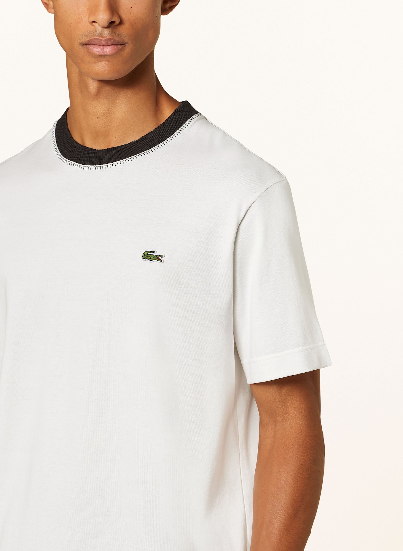 LACOSTE T-Shirt, Farbe: WEISS (Bild 4)