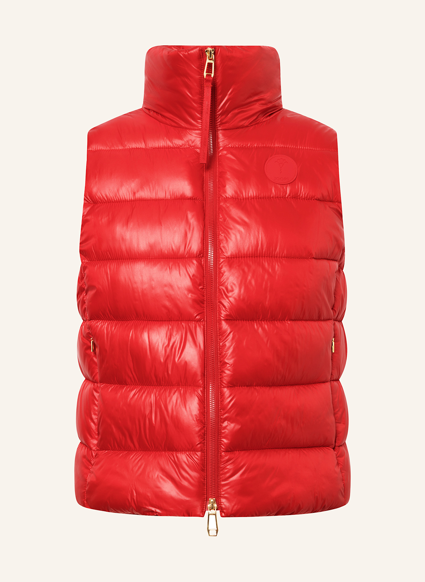 Moncler red vest womens best sale