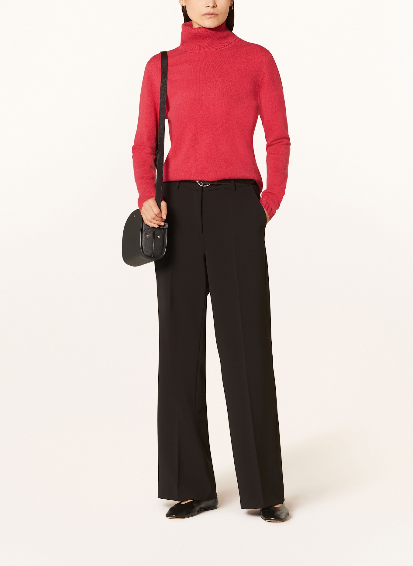 FFC Rollkragenpullover mit Cashmere: PINK