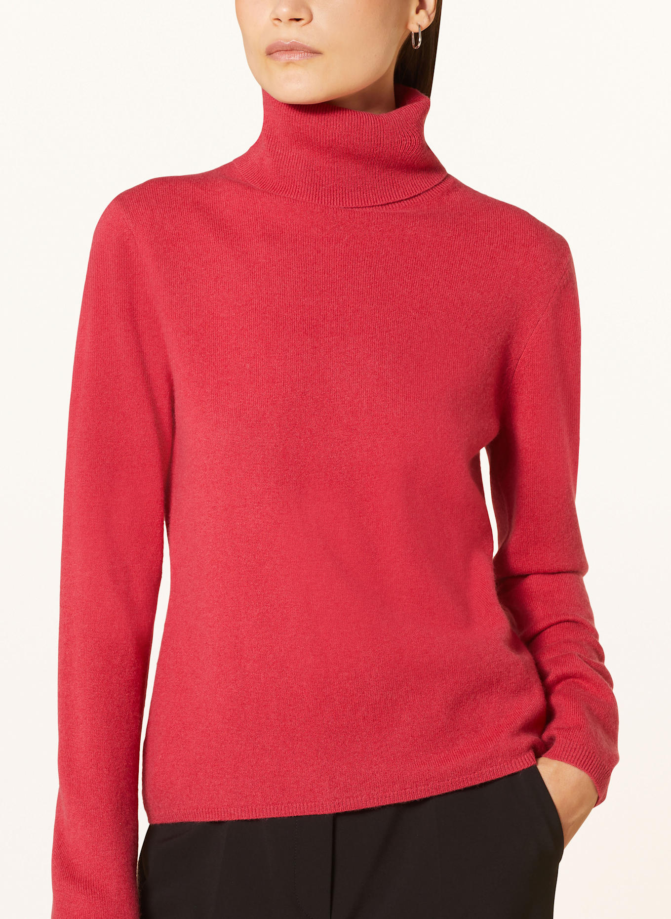 FFC Rollkragenpullover mit Cashmere: PINK