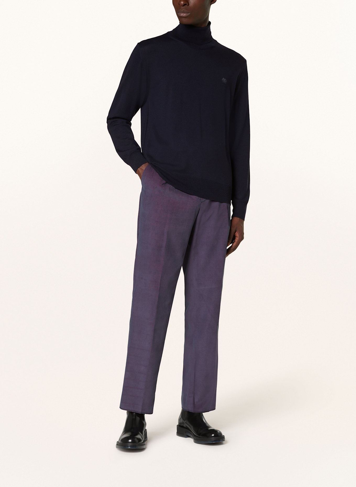 ETRO Trousers extra slim fit: B0065	 BLU