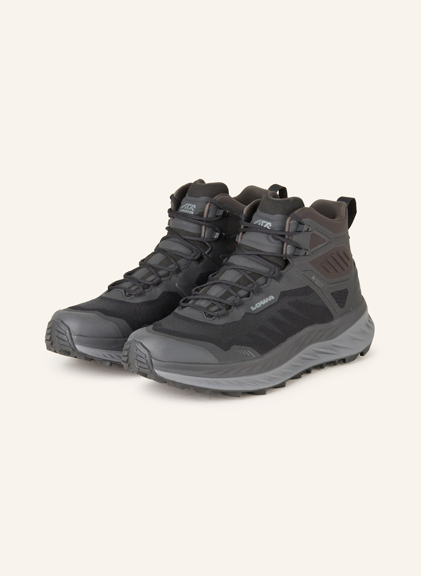 LOWA FORTUX GTX QC trekking shoes, Color: BLACK (Image 1)