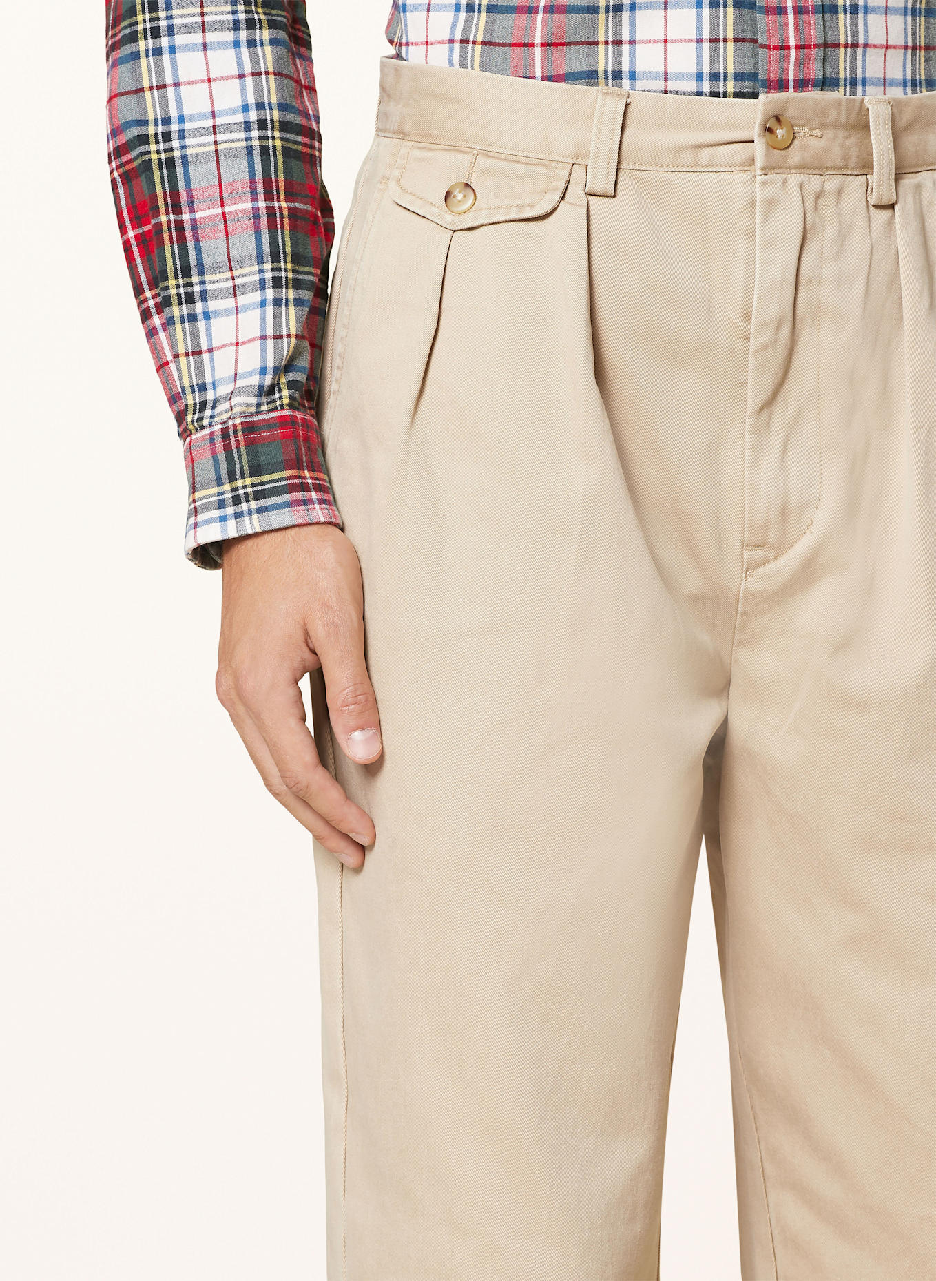 POLO RALPH LAUREN Chino Relaxed Fit: CREME