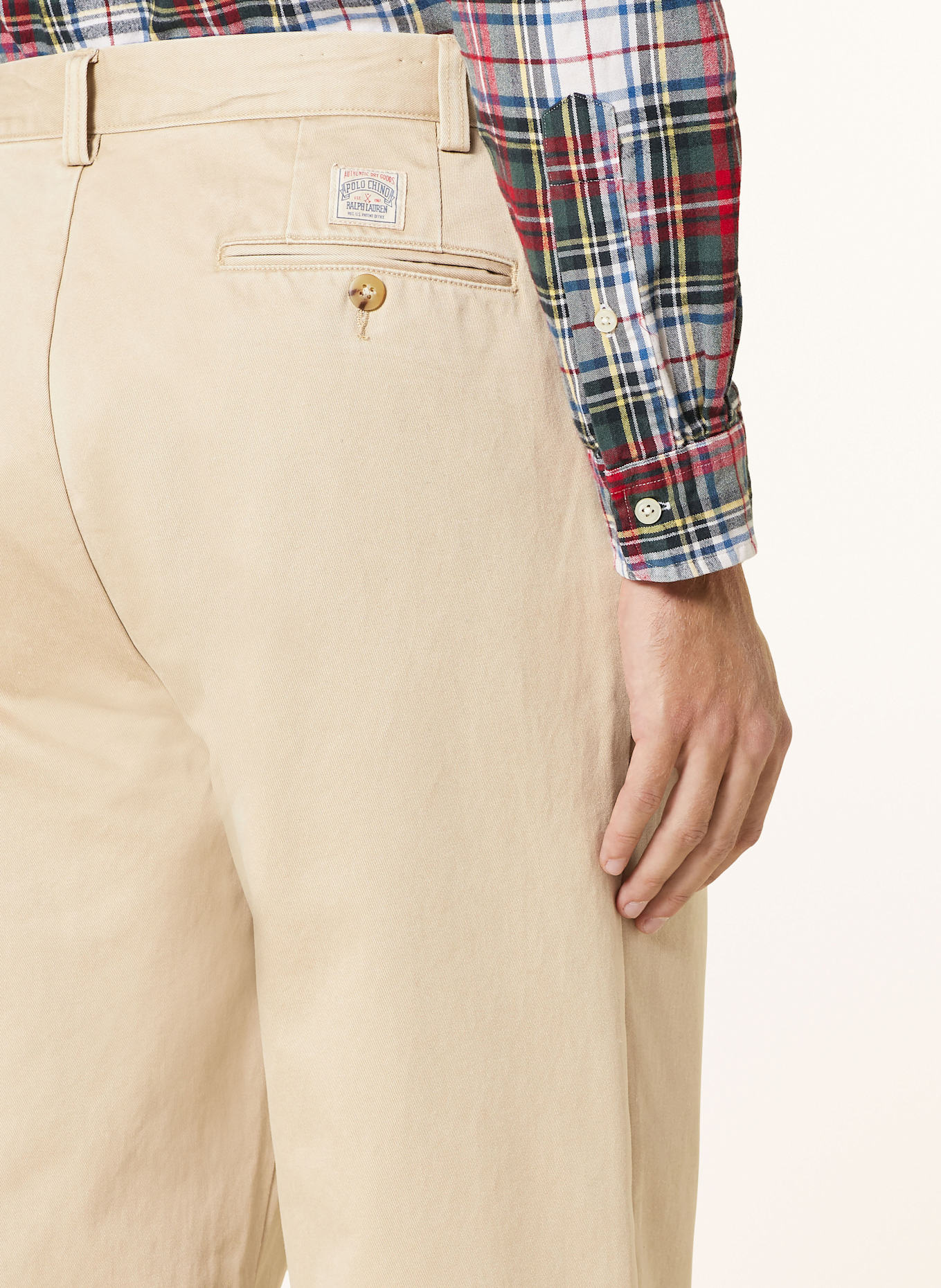 POLO RALPH LAUREN Chino Relaxed Fit: CREME