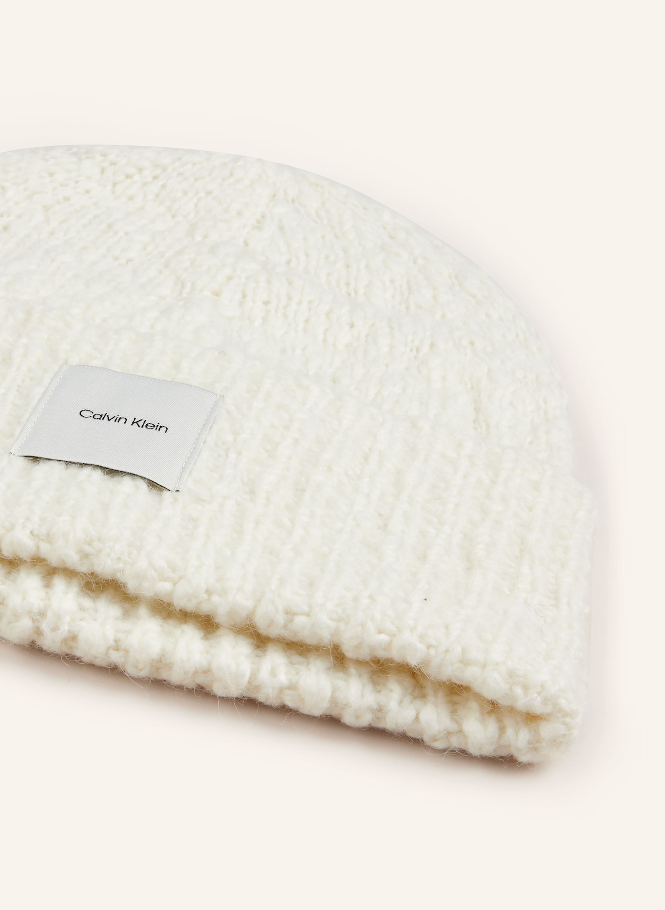 Calvin Klein Beanie: ECRU