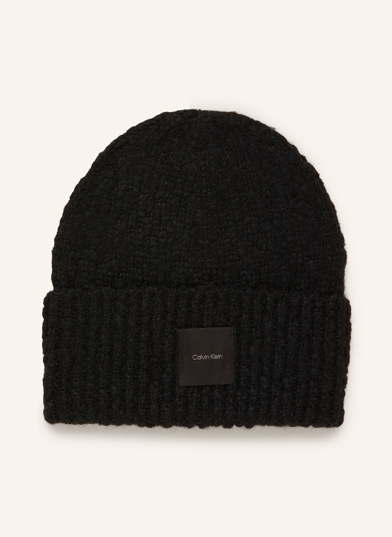 Calvin Klein Beanie: BLACK