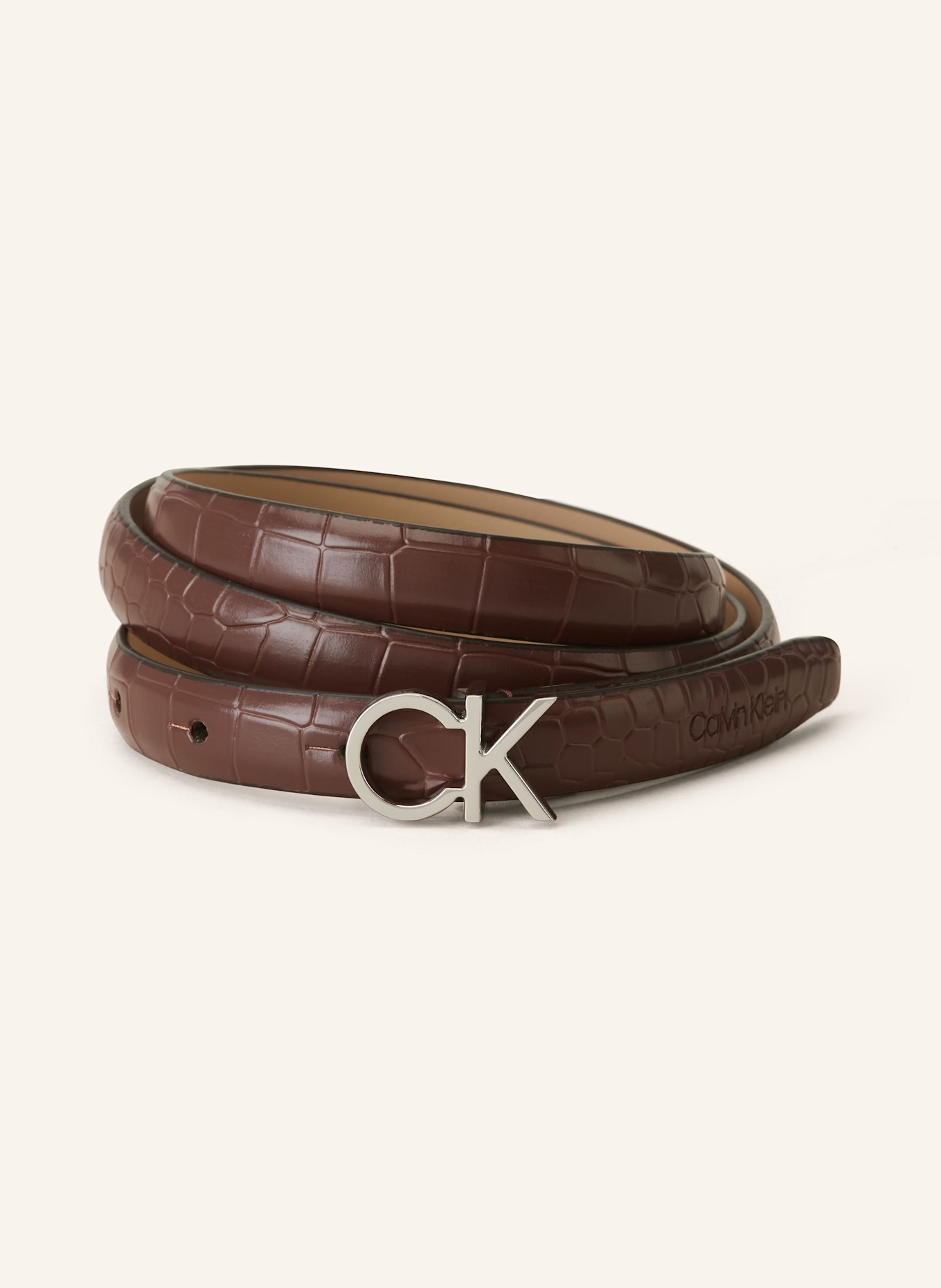 Calvin Klein Belt: DARK BROWN