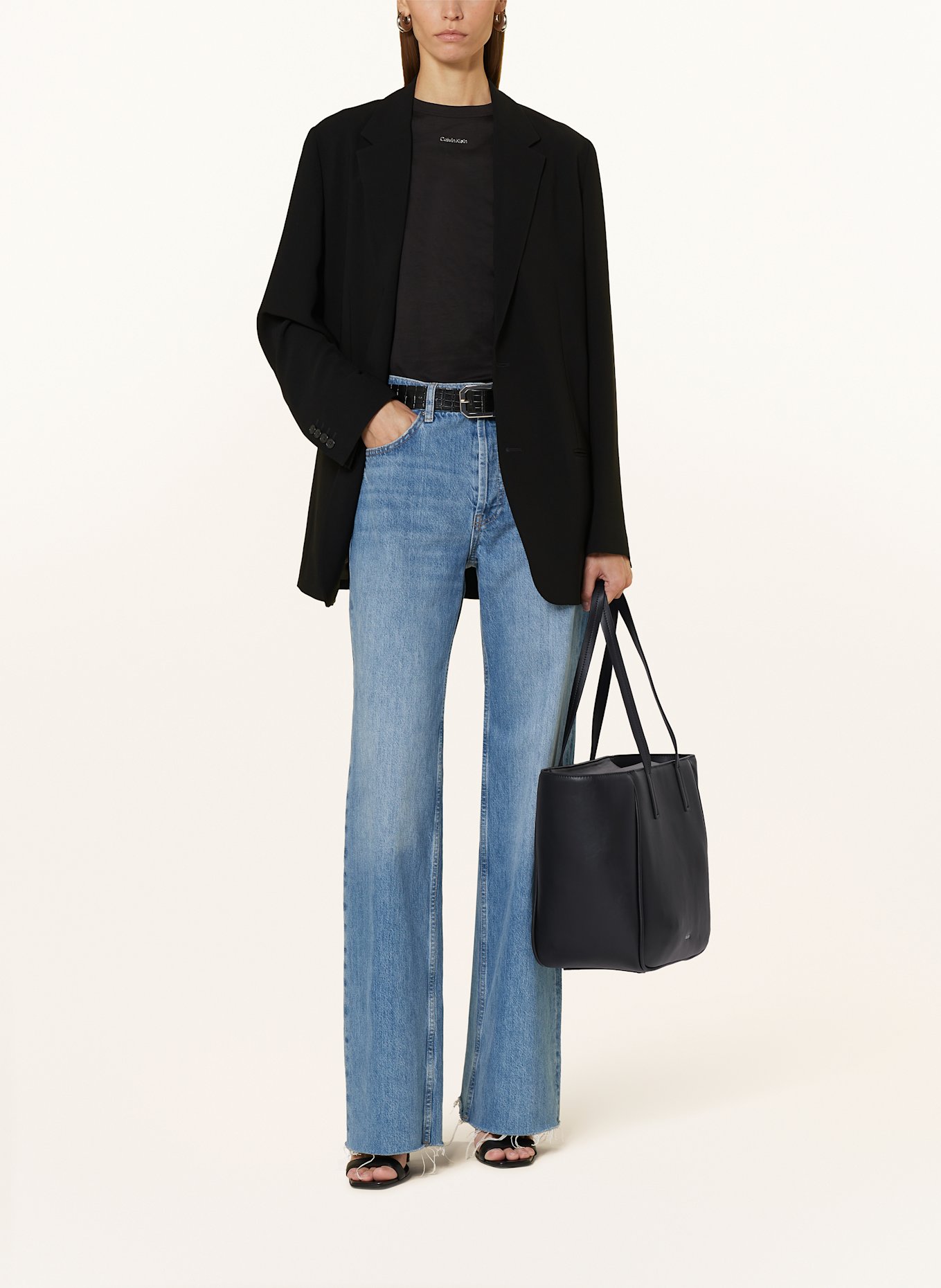 Calvin Klein Shopper, Color: BLACK (Image 4)