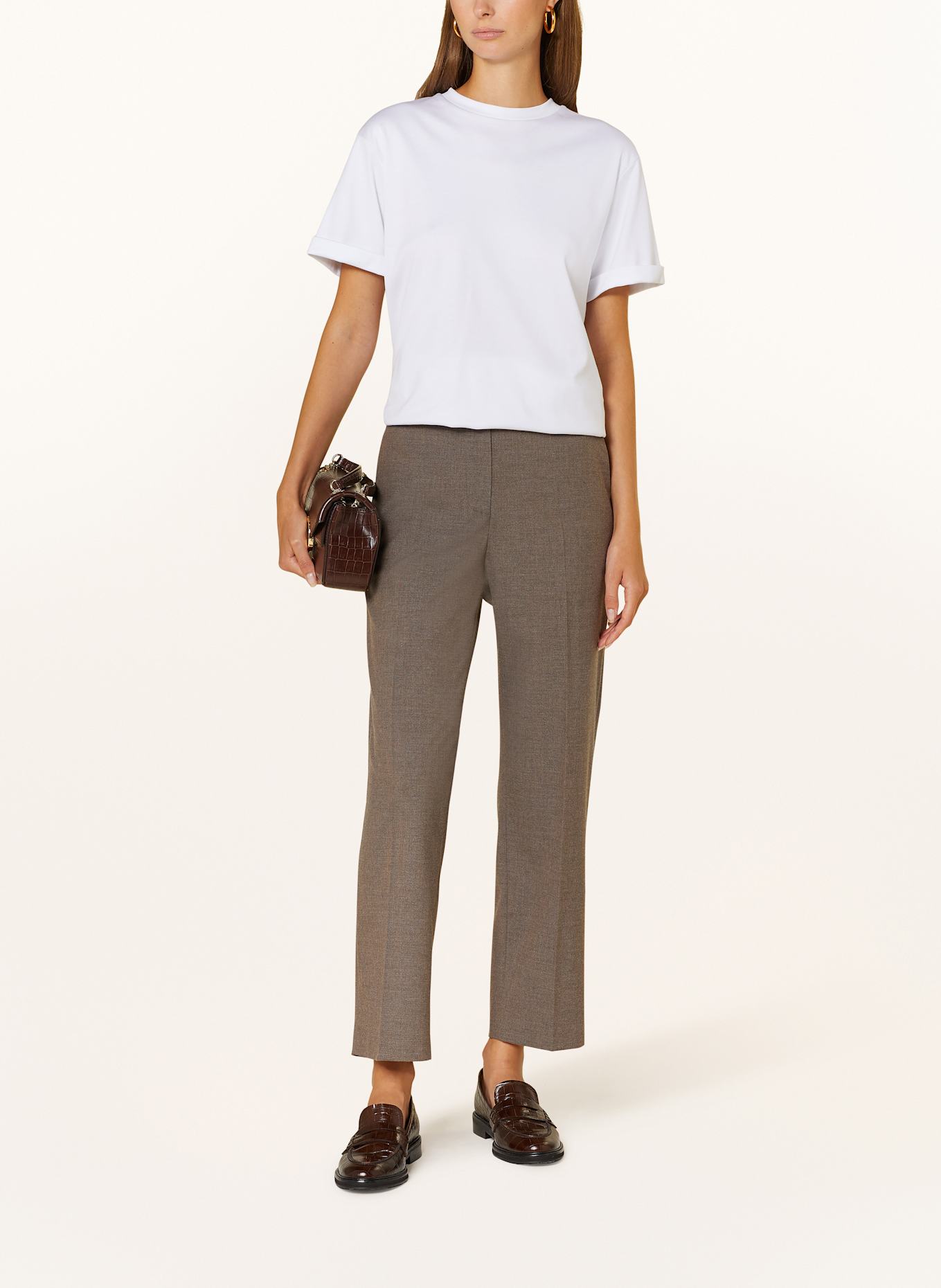 TOMMY HILFIGER Flanellhose, Farbe: BRAUN/ GRAU (Bild 2)