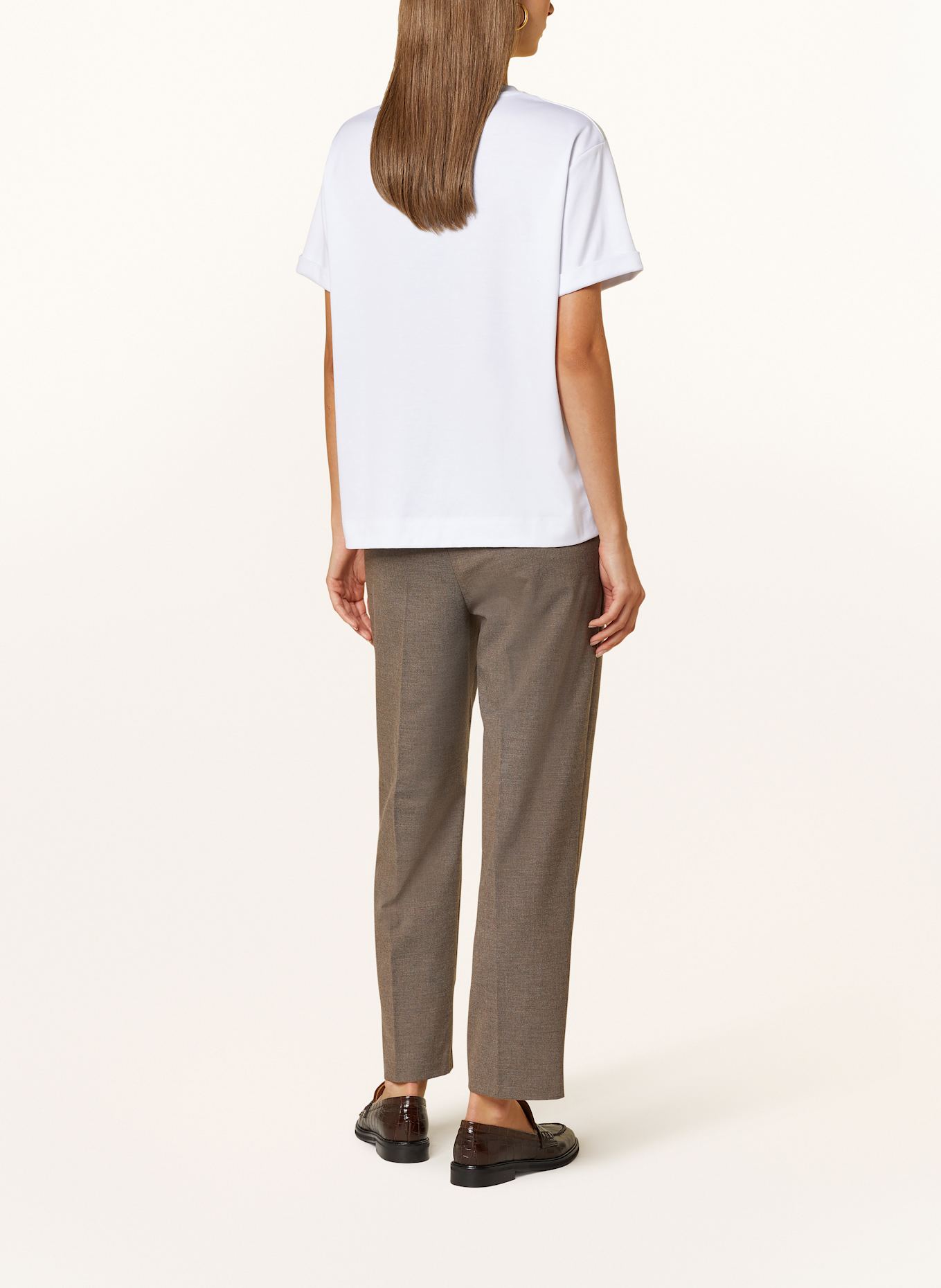 TOMMY HILFIGER Flanellhose, Farbe: BRAUN/ GRAU (Bild 3)