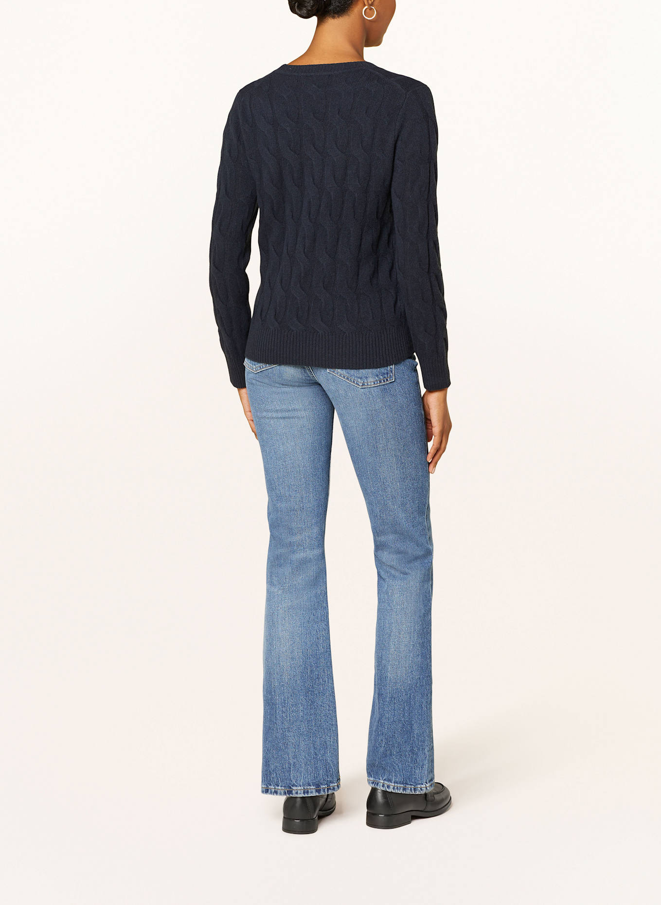 TOMMY HILFIGER Pullover: DUNKELBLAU