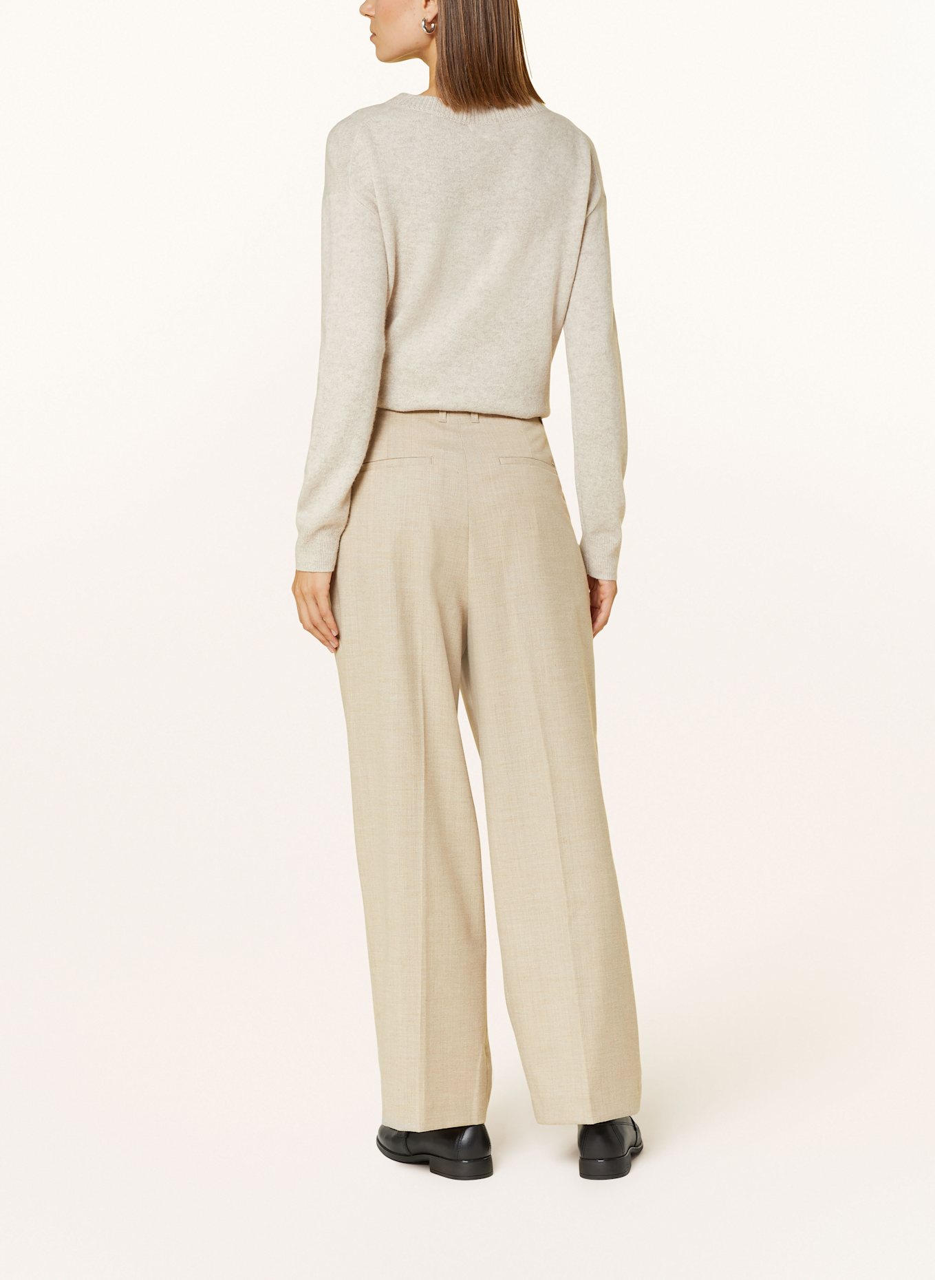 TOMMY HILFIGER Trousers: BEIGE