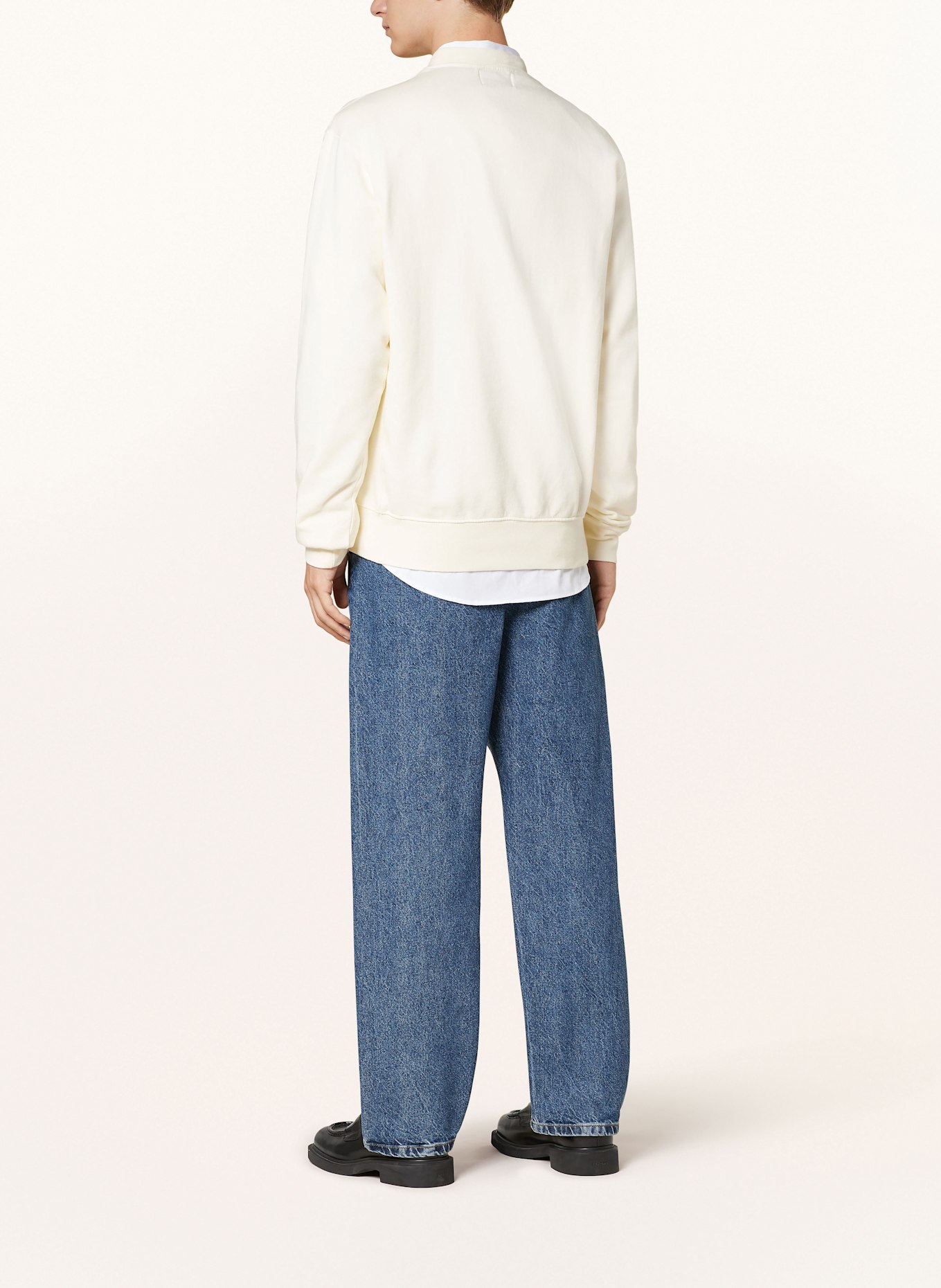 Palmes Sweatshirt: CREME