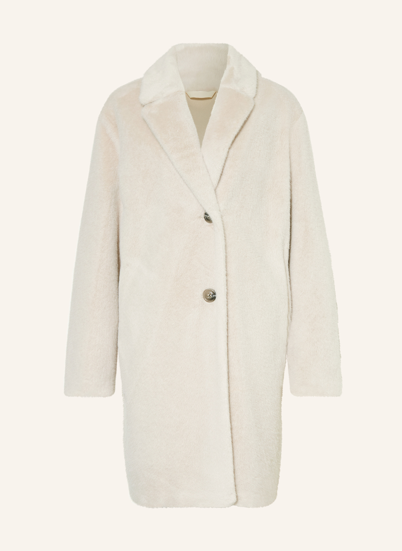 lilienfels Kunstfell-Mantel: CREME
