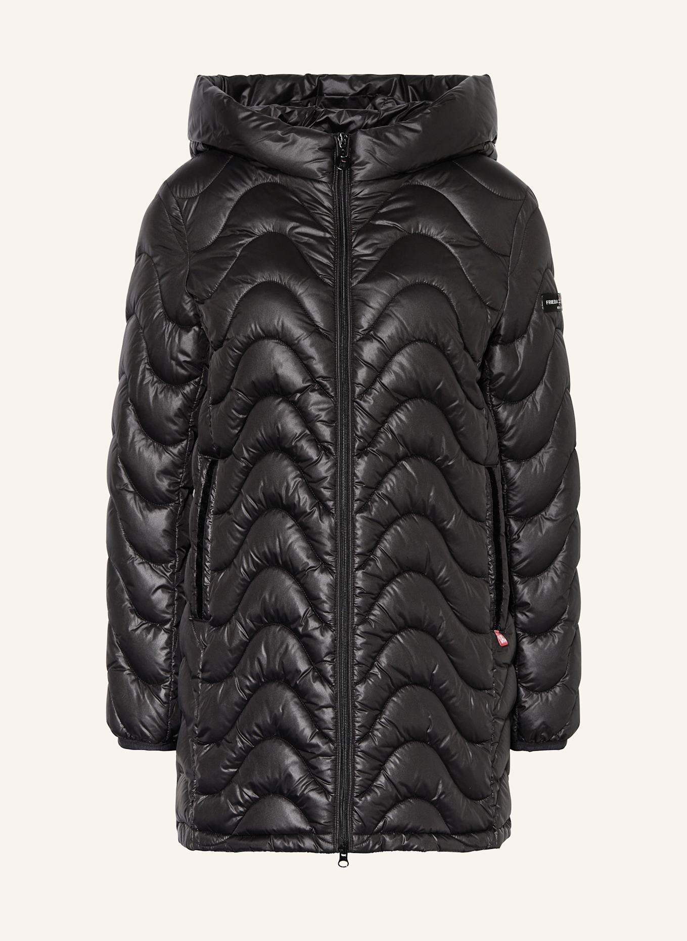 FRIEDA & FREDDIES Steppmantel ADDISON: SCHWARZ