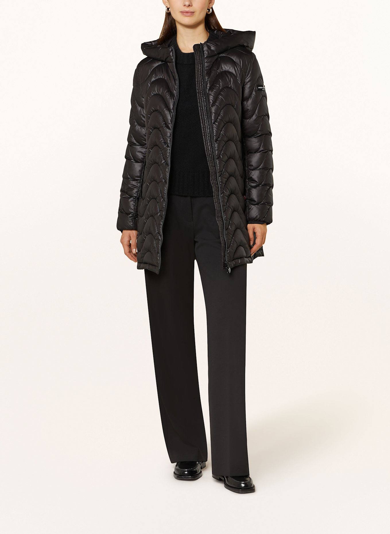 FRIEDA & FREDDIES Steppmantel ADDISON: SCHWARZ
