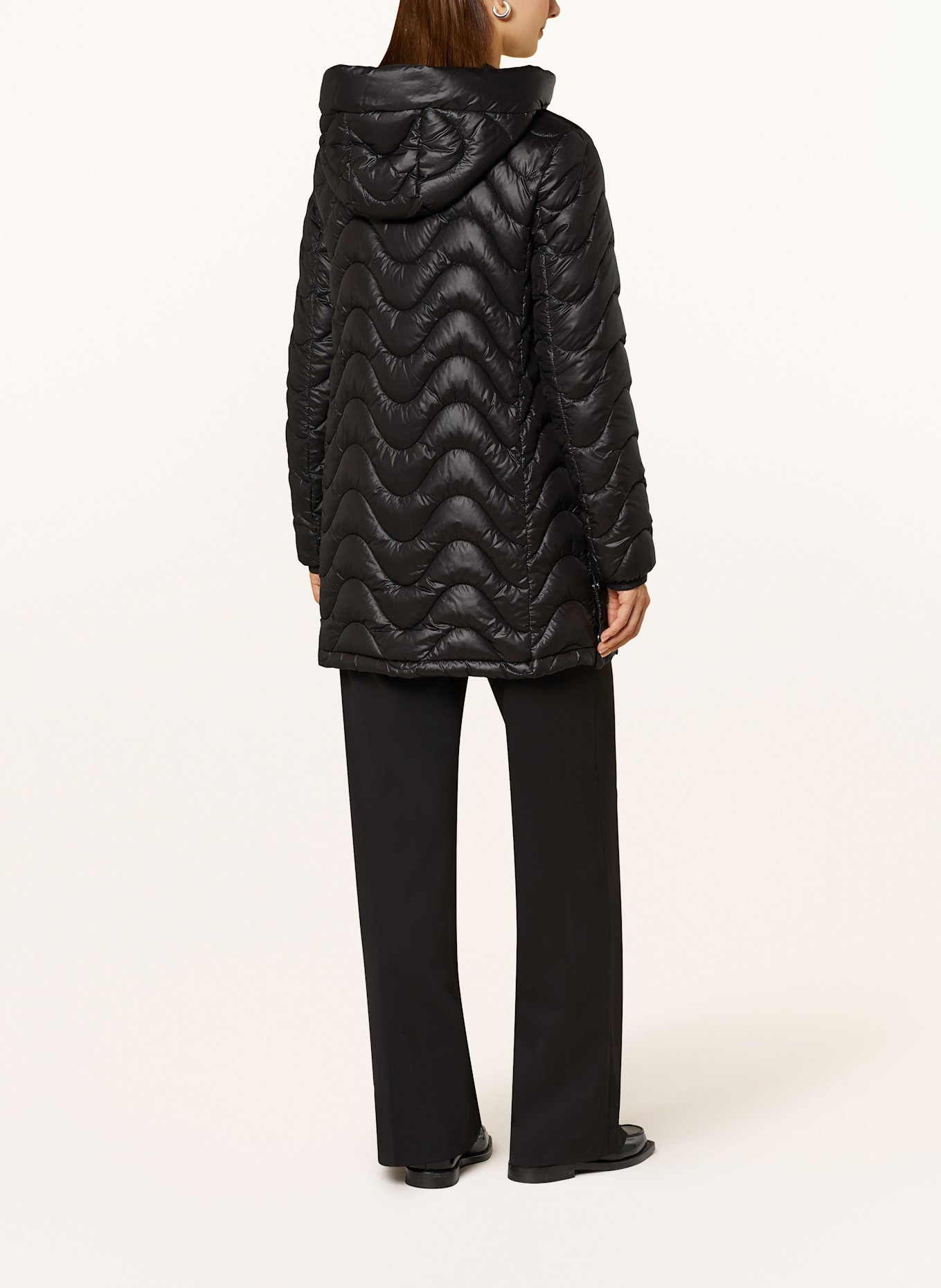 FRIEDA & FREDDIES Steppmantel ADDISON: SCHWARZ