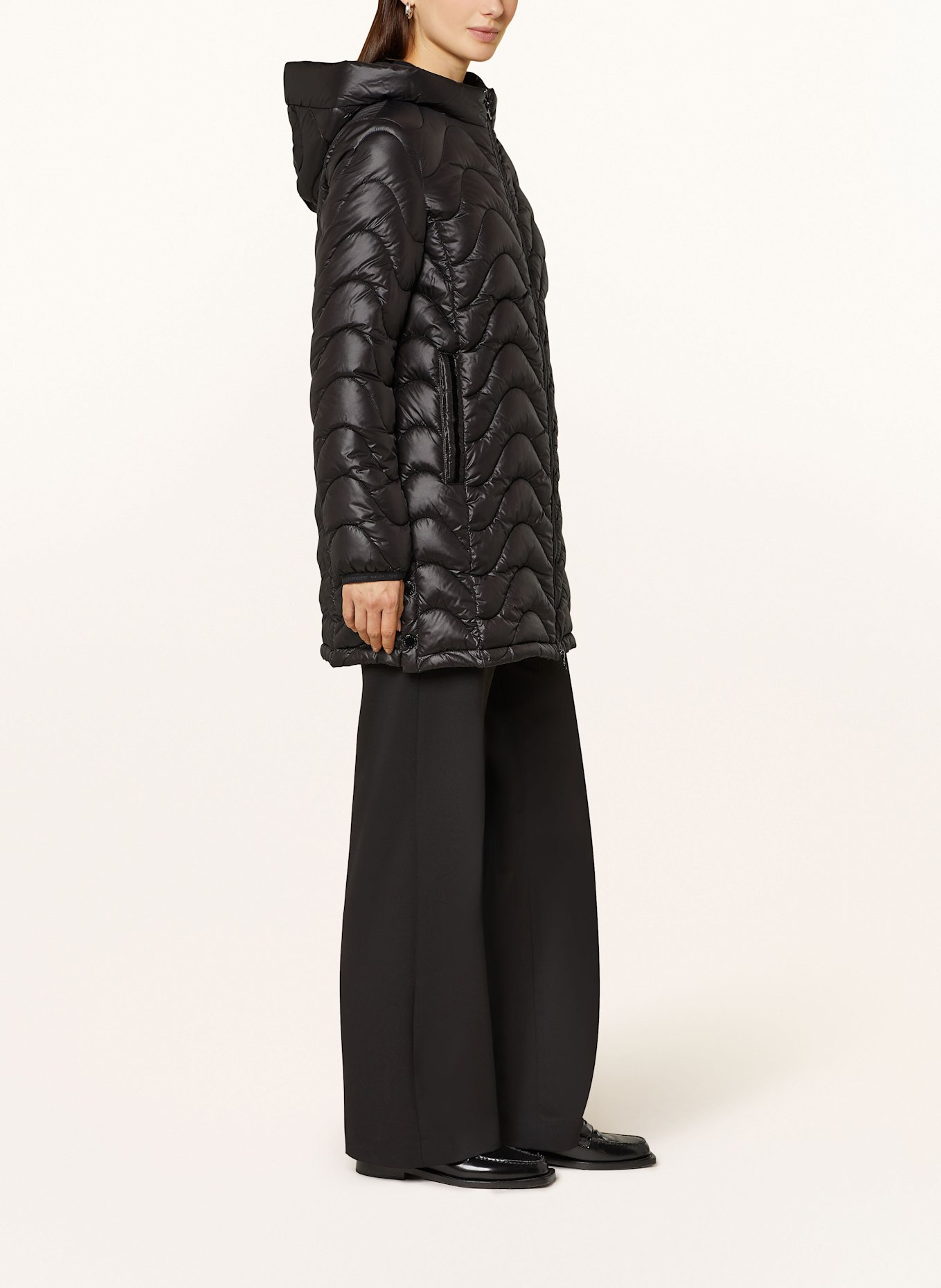 FRIEDA & FREDDIES Steppmantel ADDISON: SCHWARZ