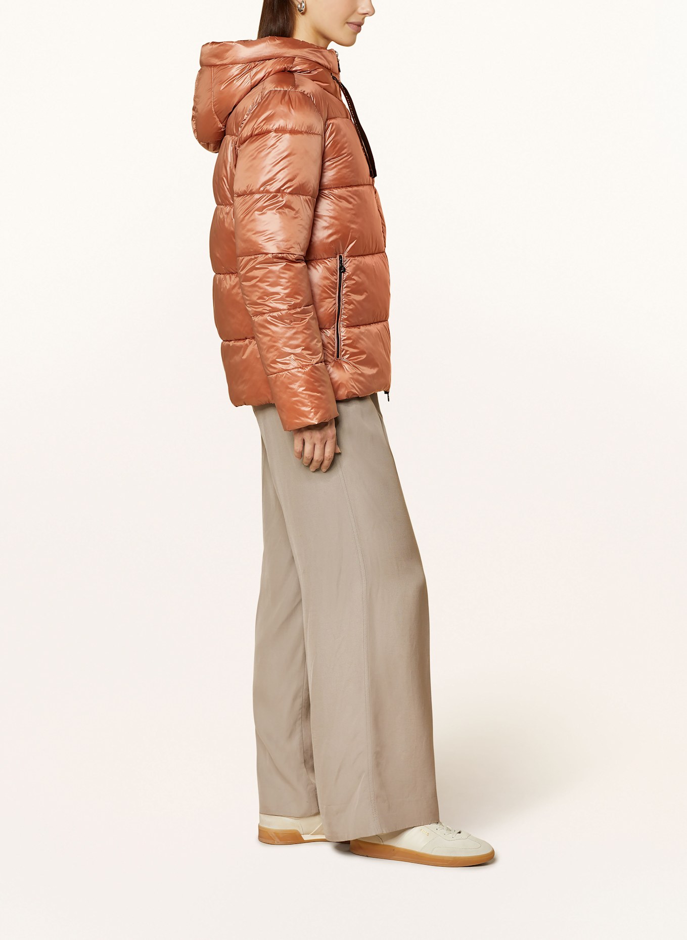 FRIEDA & FREDDIES Kurtka pikowana SCOTT: BRĄZOWY