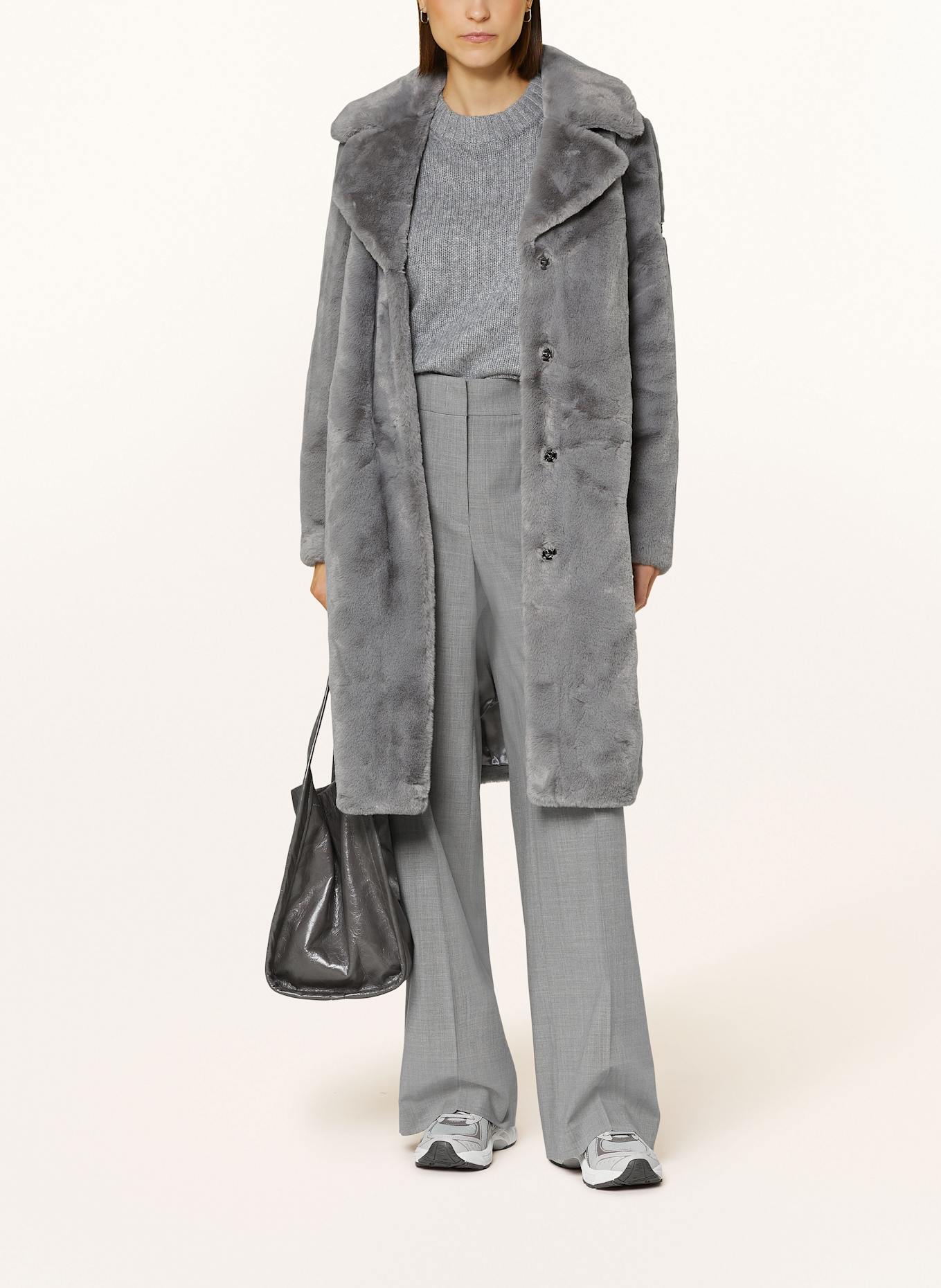 FRIEDA & FREDDIES Mantel MOON RIVER: BLAUGRAU