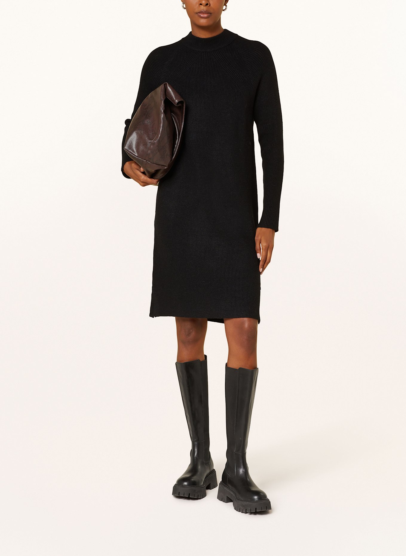 FRIEDA & FREDDIES Knit dress: BLACK