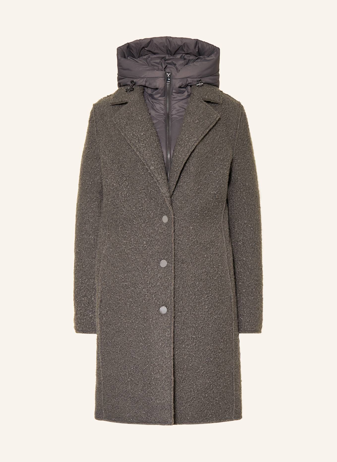 Jacke Reserved Mantel Rot BouclÃ©mantel Esprit Boucle Mantel Rot