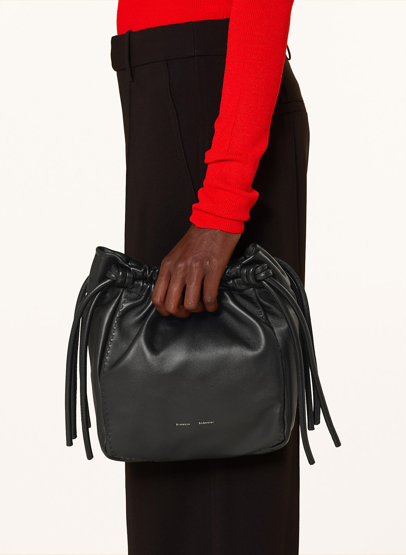 Proenza Schouler Beuteltasche: SCHWARZ