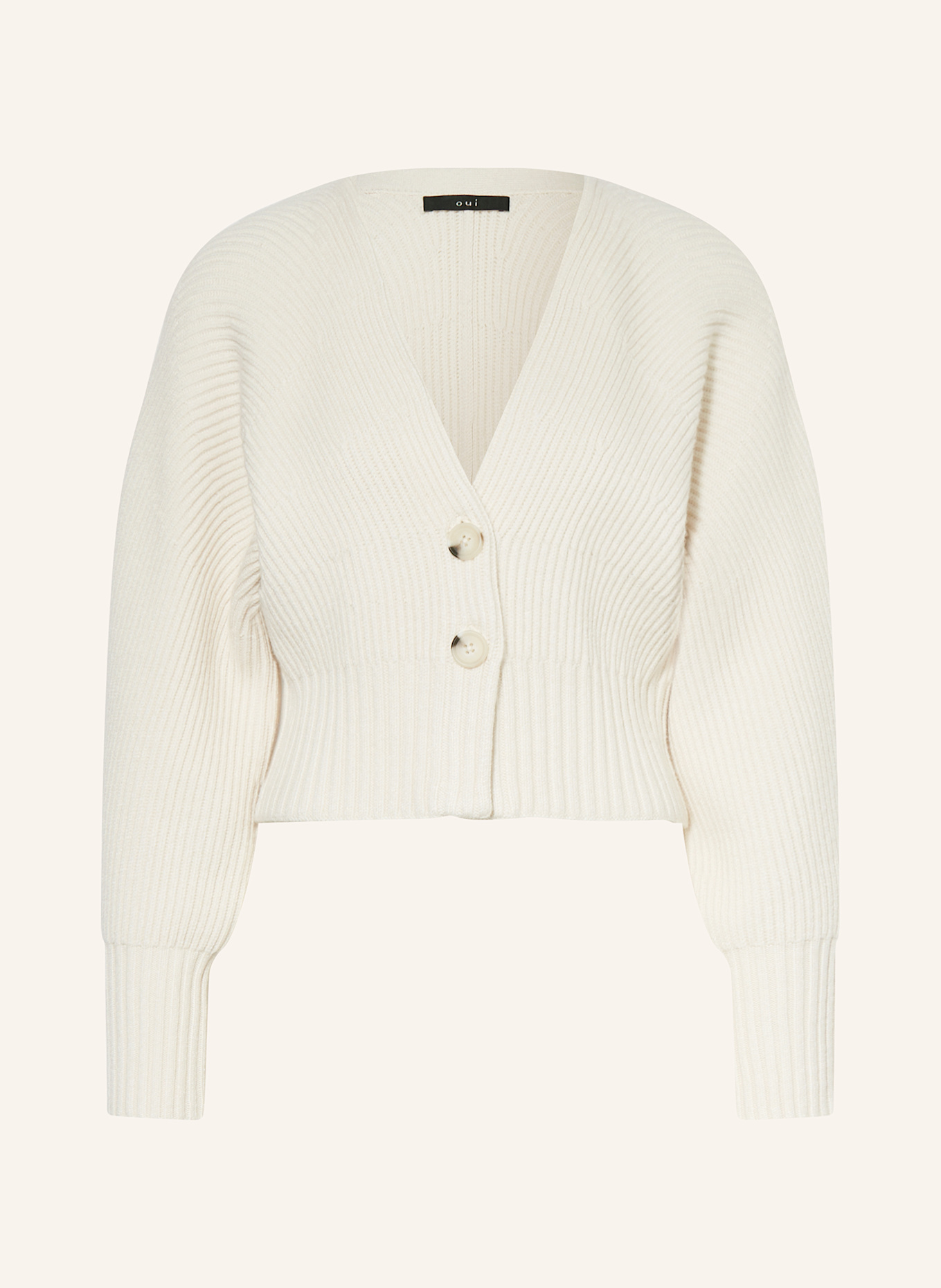 oui Cardigan, Color: ECRU (Image 1)