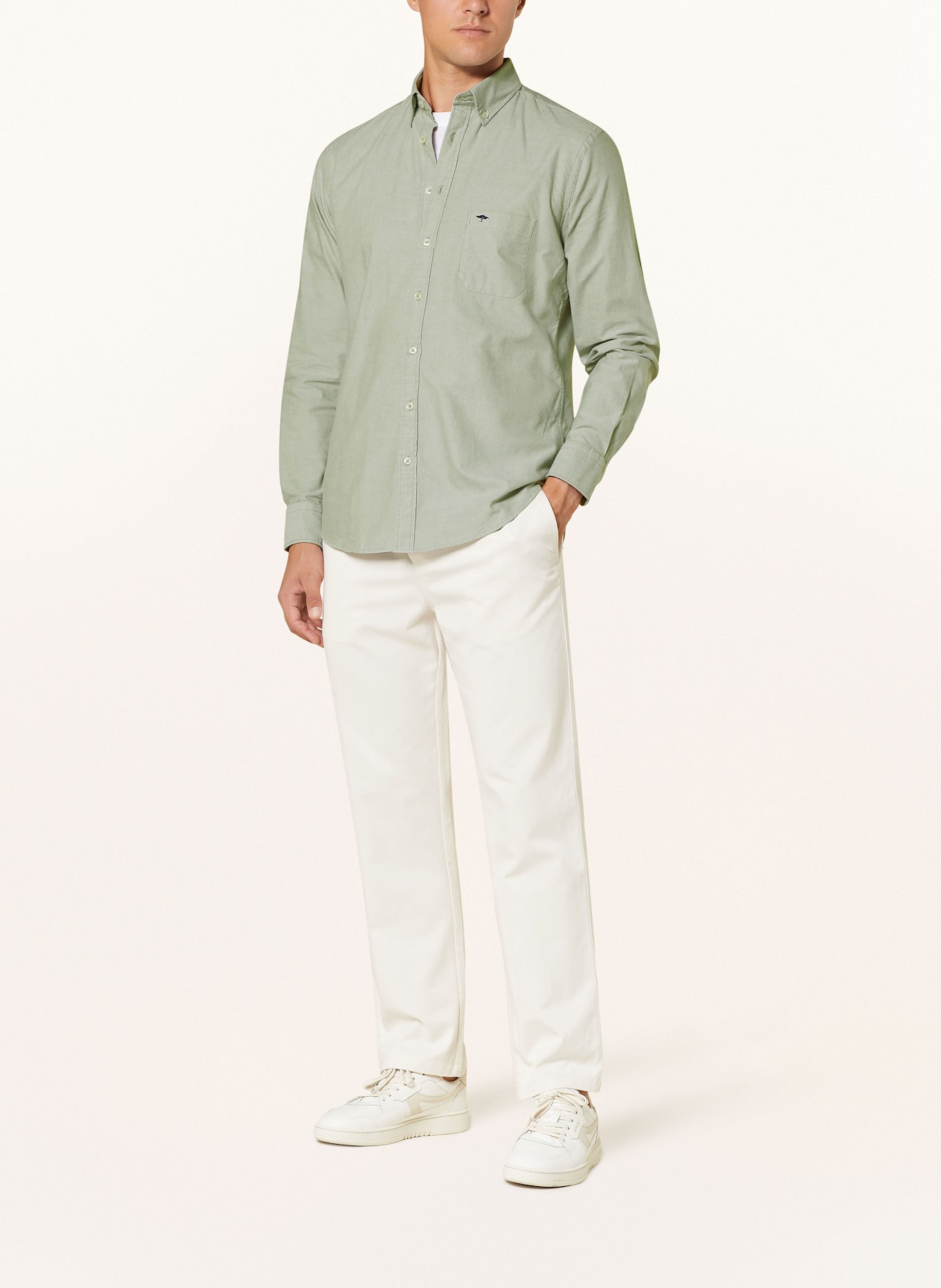 FYNCH-HATTON Hemd Regular Fit, Farbe: KHAKI (Bild 2)