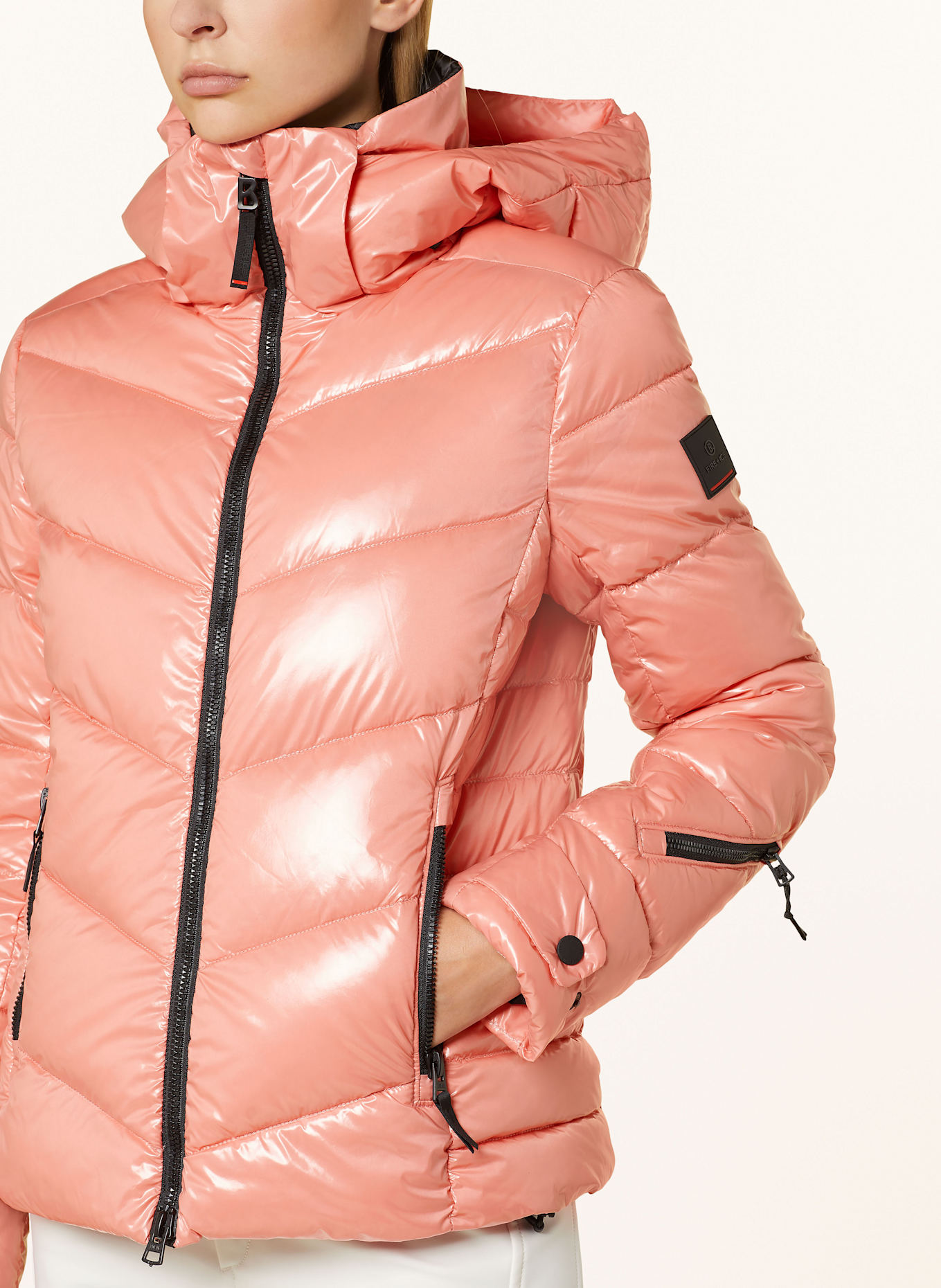 FIRE+ICE Ski jacket SAELLY2: SALMON