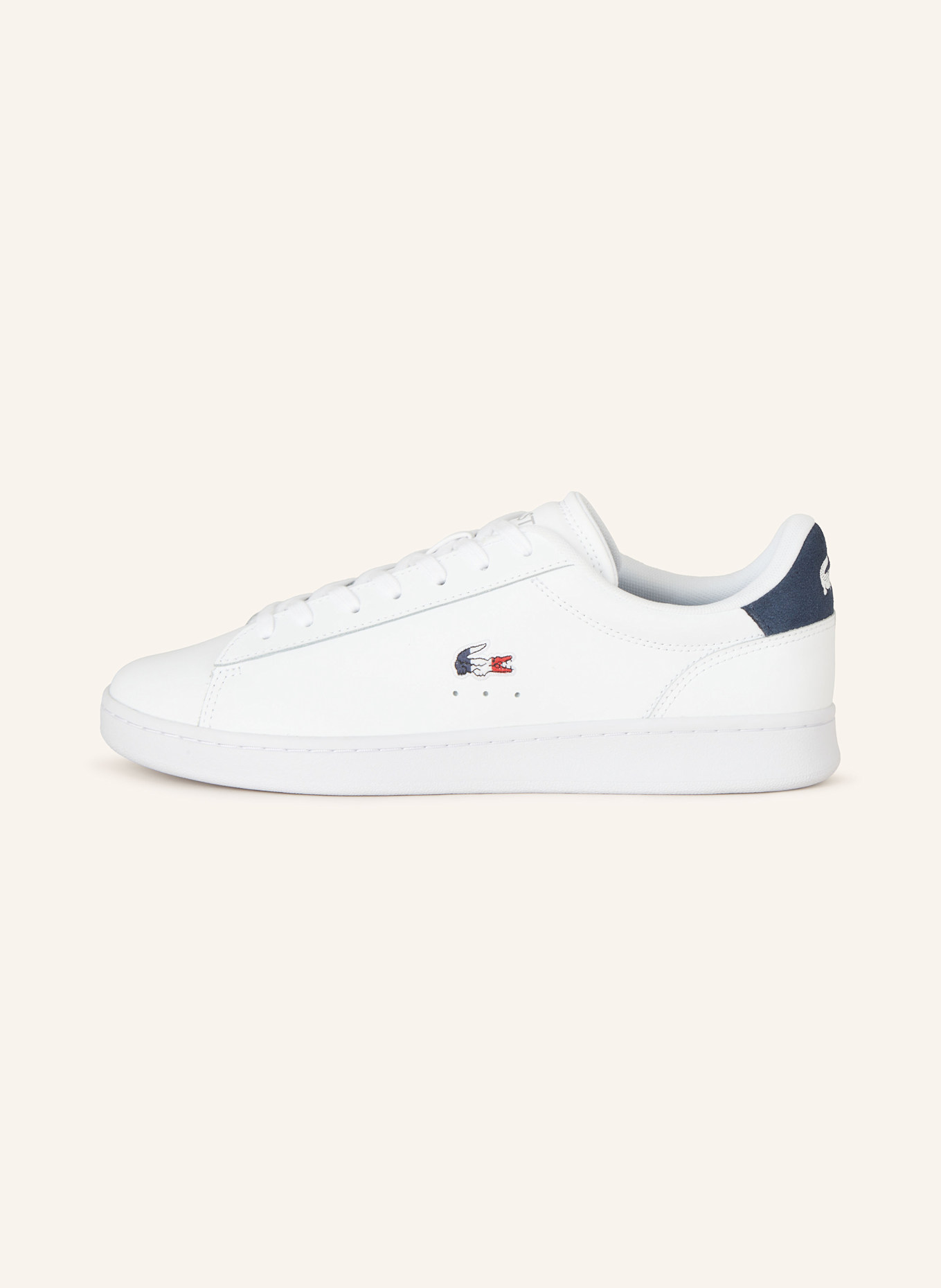 LACOSTE Sneaker CARNABY SET, Farbe: WEISS/ DUNKELBLAU (Bild 4)