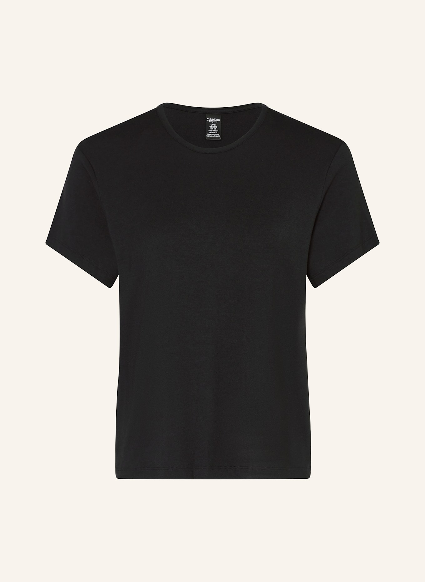 Calvin Klein Schlafshirt, Farbe: SCHWARZ (Bild 1)