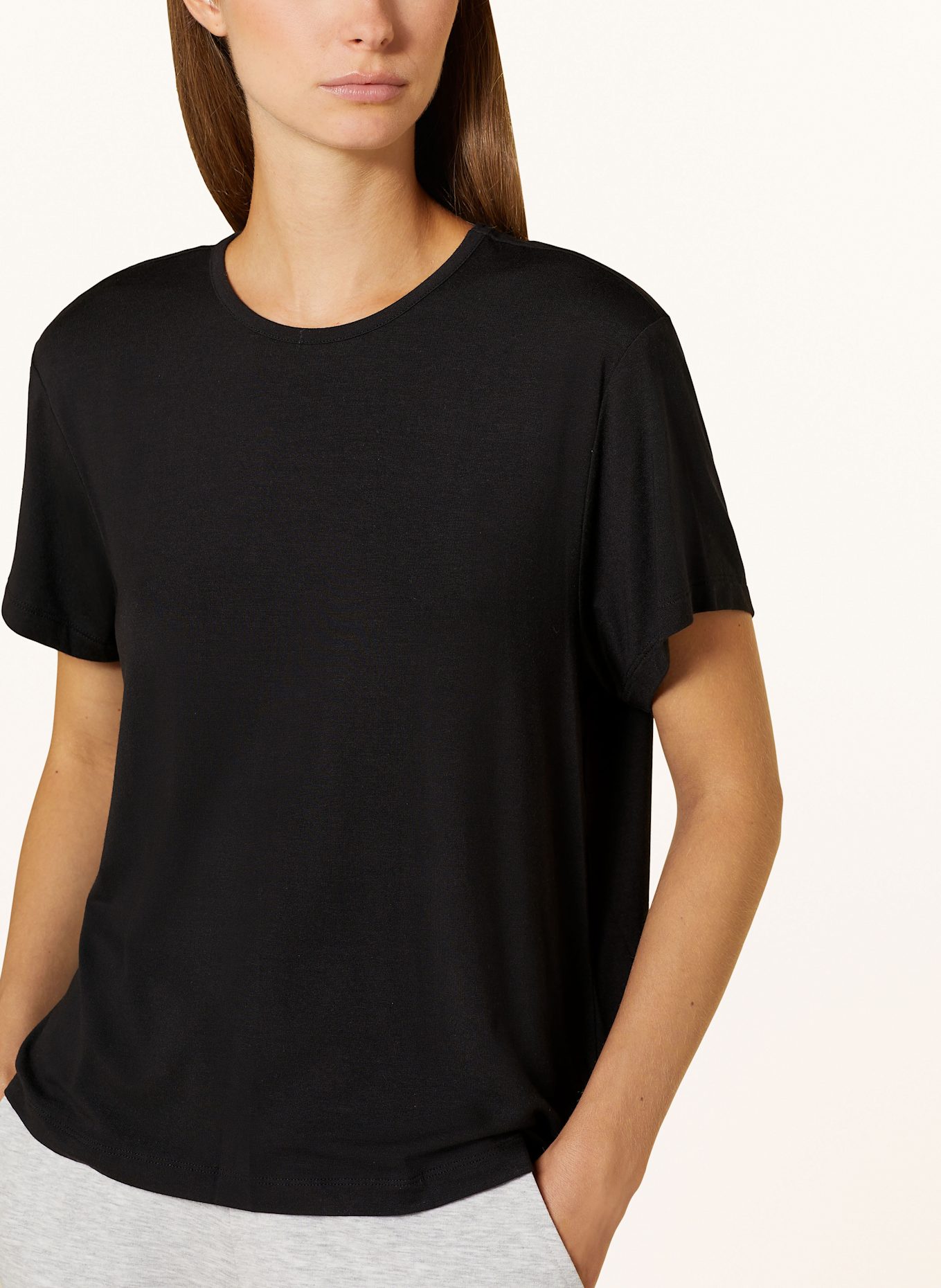 Calvin Klein Schlafshirt, Farbe: SCHWARZ (Bild 4)