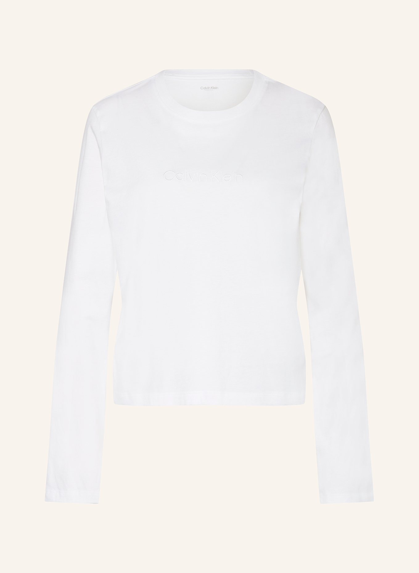 Calvin Klein Pyžamové tričko PURE COTTON, Barva: BÍLÁ (Obrázek 1)