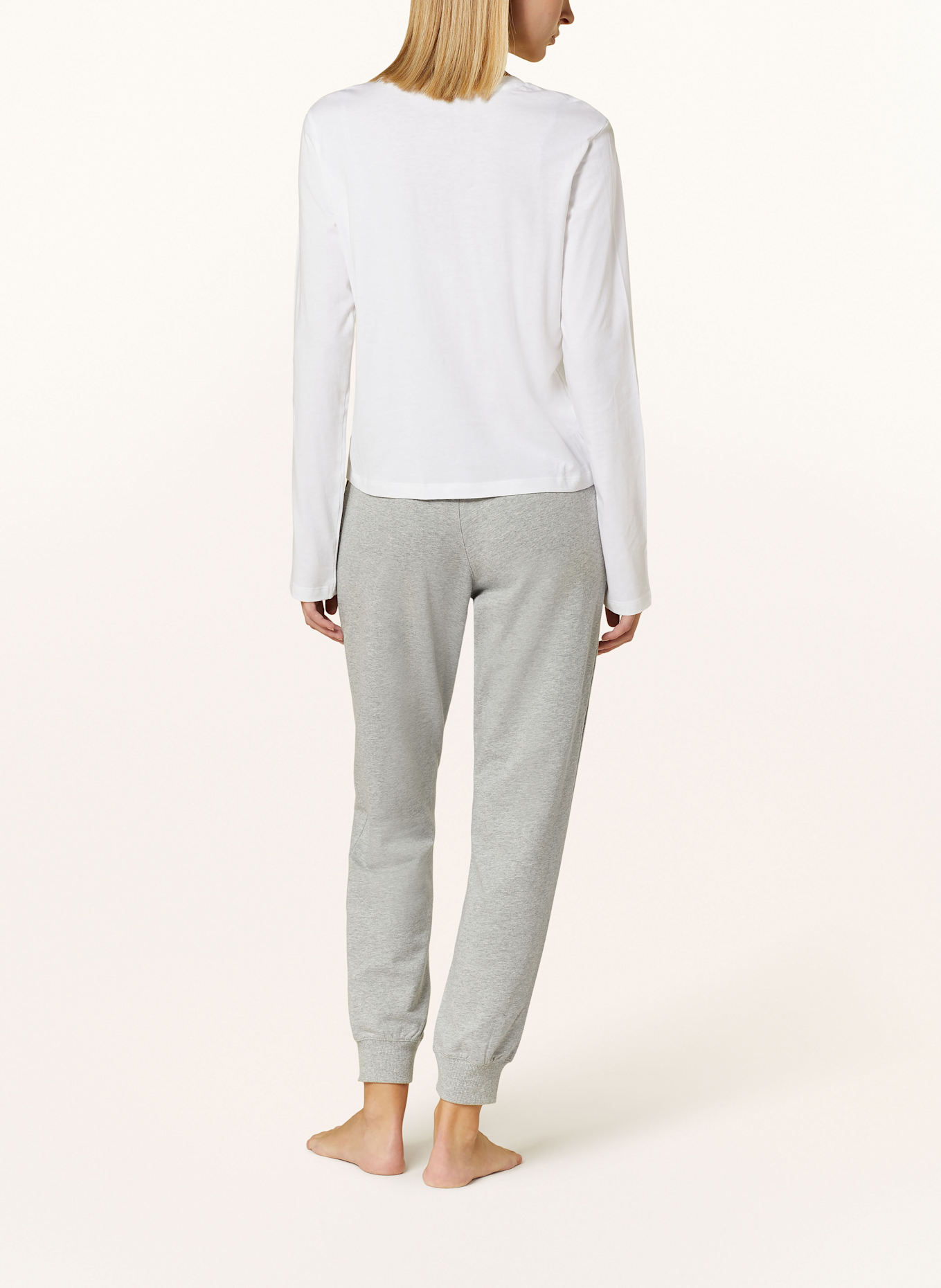 Calvin Klein Pyžamové tričko PURE COTTON, Barva: BÍLÁ (Obrázek 3)