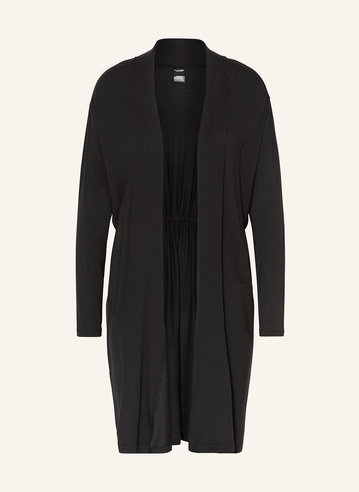 Calvin Klein Women's dressing gown: BLACK